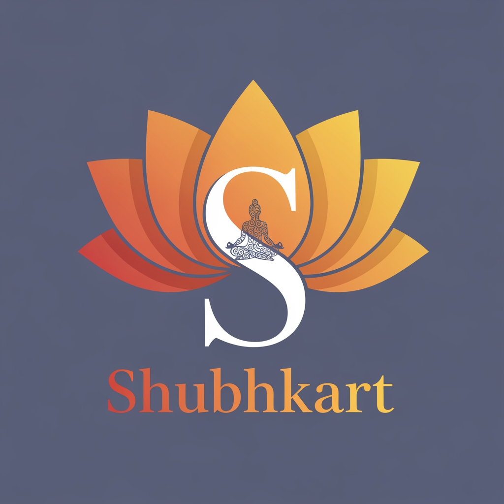 AI Design for redeisgn the shubhkart logo meaning full and deep thinking not just any random