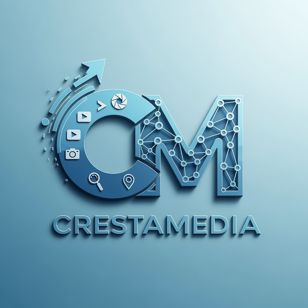 AI Design for Create a logo for Digital media agency CrestaMedia ..
Creativ found style mataching with Digital C and M need more creative and it should present like the client should know that we grow there bussined digitaly.
need in light colour blue base .. use 3d front use digital icons