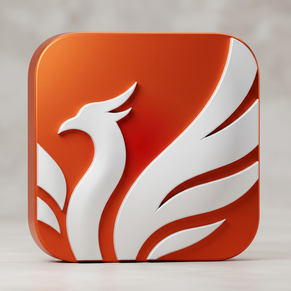 AI Design for rendimi questo logo per app in 3d con il formato .svg