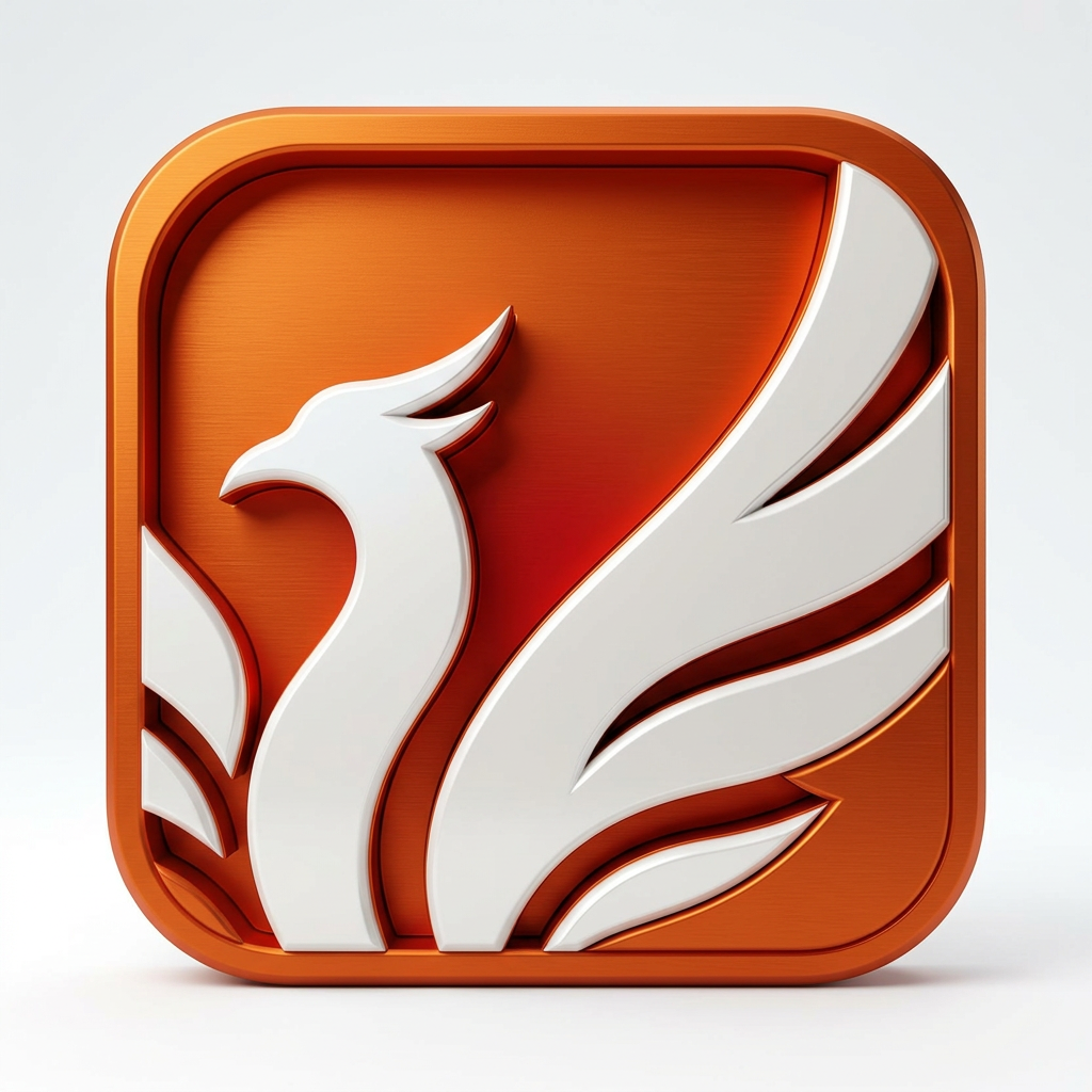 AI Design for rendimi questo logo per app in 3d con il formato .svg