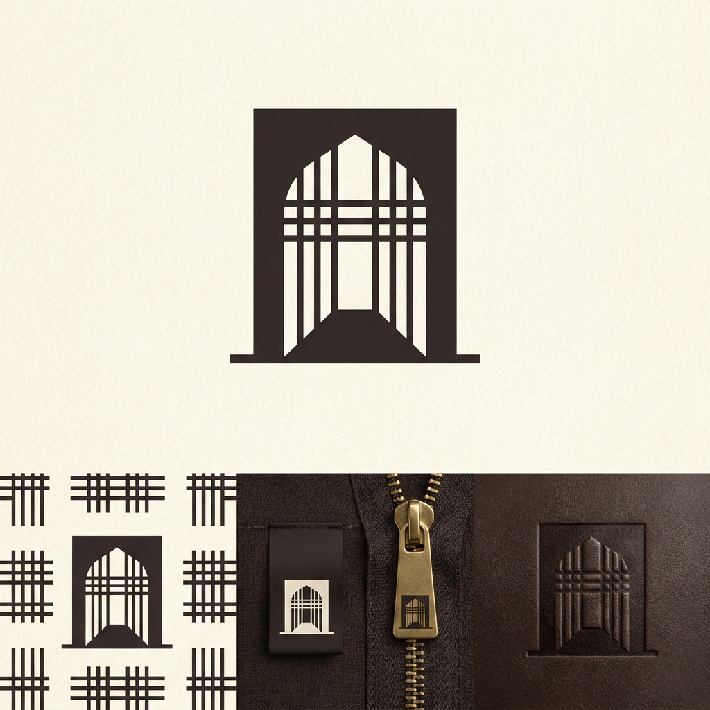 AI Design for THIS IS MY MOODBOARD NOW Act as a world-class luxury identity designer creating a bespoke house motif for AARANYA, a contemporary Indian luxury fashion house.
Objective:
Design a timeless luxury house motif that becomes AARANYA’s permanent visual signature, similar in strategic value to Loewe’s Anagram or Bottega Veneta’s Intrecciato.
This is NOT a decorative pattern.
This is a memorable house code.
Core Concept:
The motif should express only three primary ideas:
Threshold
Representing entry, discovery, and sanctuary.
Weaving Grid
Representing Indian craftsmanship, handloom structure, and artisanal precision.
Depth Through Negative Space
Representing the feeling of moving deeper into a quiet forest.
Important:
Do NOT combine too many visual ideas.
Prioritize simplicity and memorability.
Design Language:
Create a minimal geometric symbol built from:
1 primary architectural silhouette
2–4 structural internal lines
strong negative space
modular proportions
clean symmetry or controlled asymmetry
Visual Characteristics:
ultra minimal
instantly recognizable
easy to remember
iconic silhouette
timeless
quiet luxury
editorial sophistication
highly refined geometry
The motif should feel:
discovered, not designed
ancient, yet modern
premium, not decorative
Hard Constraints:
The motif must work at extremely small sizes:
12 mm garment label
zipper pull
button engraving
leather embossing
foil stamp
If internal details disappear at small scale, simplify further.
Maximum complexity rule:
The motif should be understandable within 2–3 seconds.
Avoid intricate detailing.
Avoid Completely:
leaves
trees
flowers
paisleys
mandalas
floral motifs
sacred geometry overload
ornamental Indian design
excessive linework
decorative complexity
Visual References:
Think closer to:
Loewe logo simplicity
The Row restraint
Toteme geometry
Lemaire subtlety
architectural floor plans
stepwell silhouettes
Color:
Dark Espresso artwork
Warm Cream background
Presentation:
Show only:
Master motif
Simplified repeat pattern
Small-scale application test
Emboss mockup
The final motif should feel so simple and iconic that someone can recall and sketch it from memory after seeing it once.