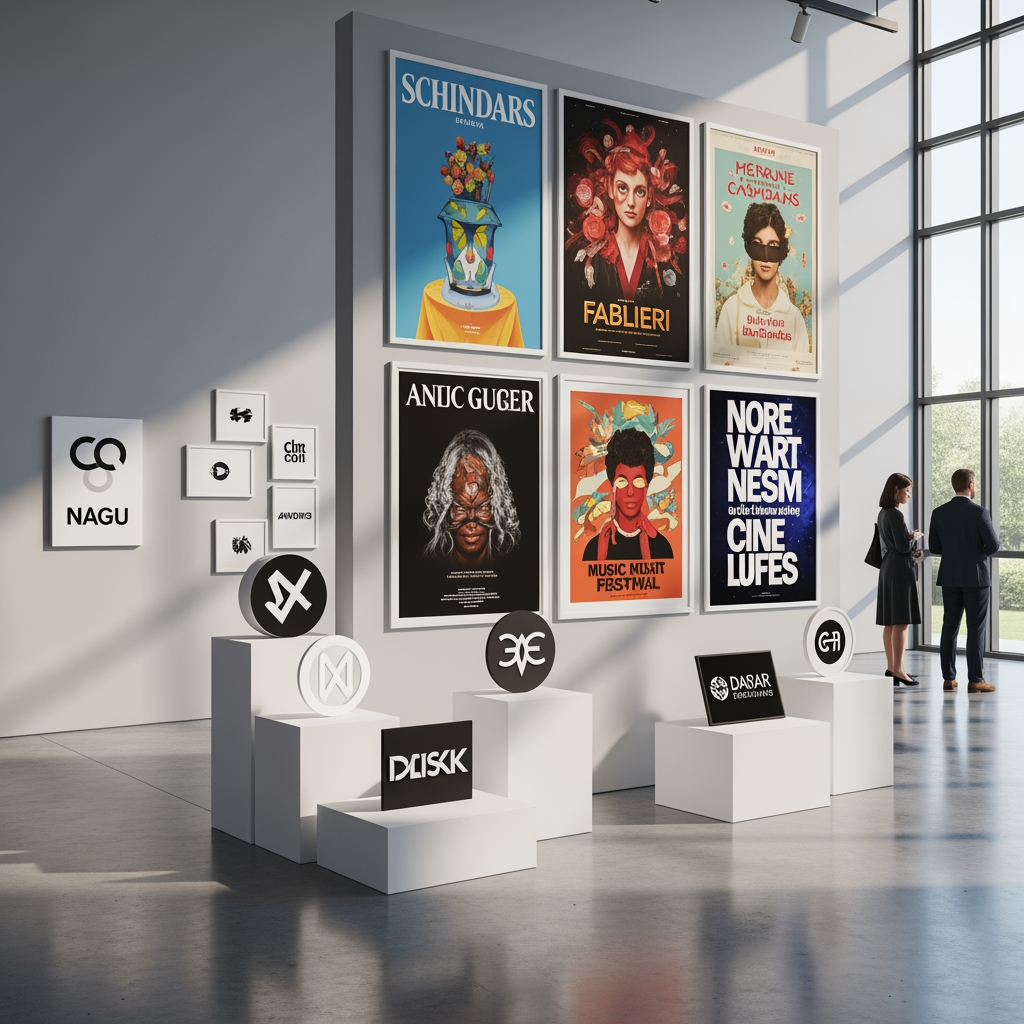 AI Design for logos and posters