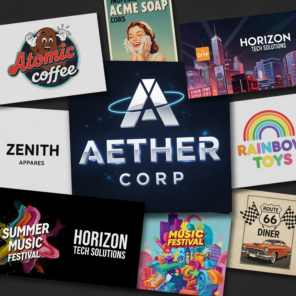 AI Design for logos and ads