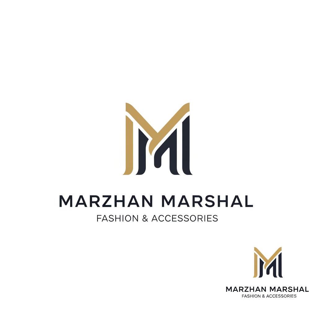 AI Design for Brand Name :- Marzhan Marshal
we need to make logo for the shopify store