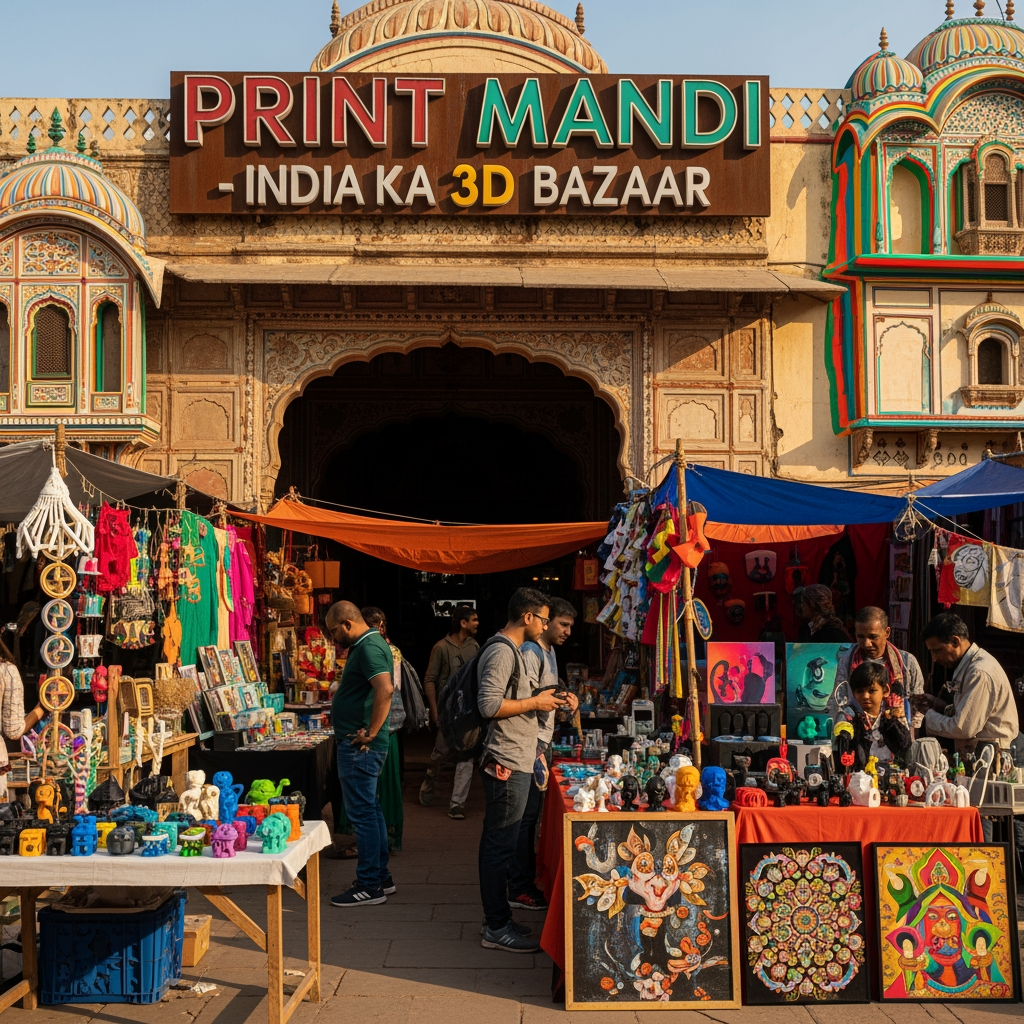 AI Design for PRINT MANDI - INDIA KA 3D BAZAAR