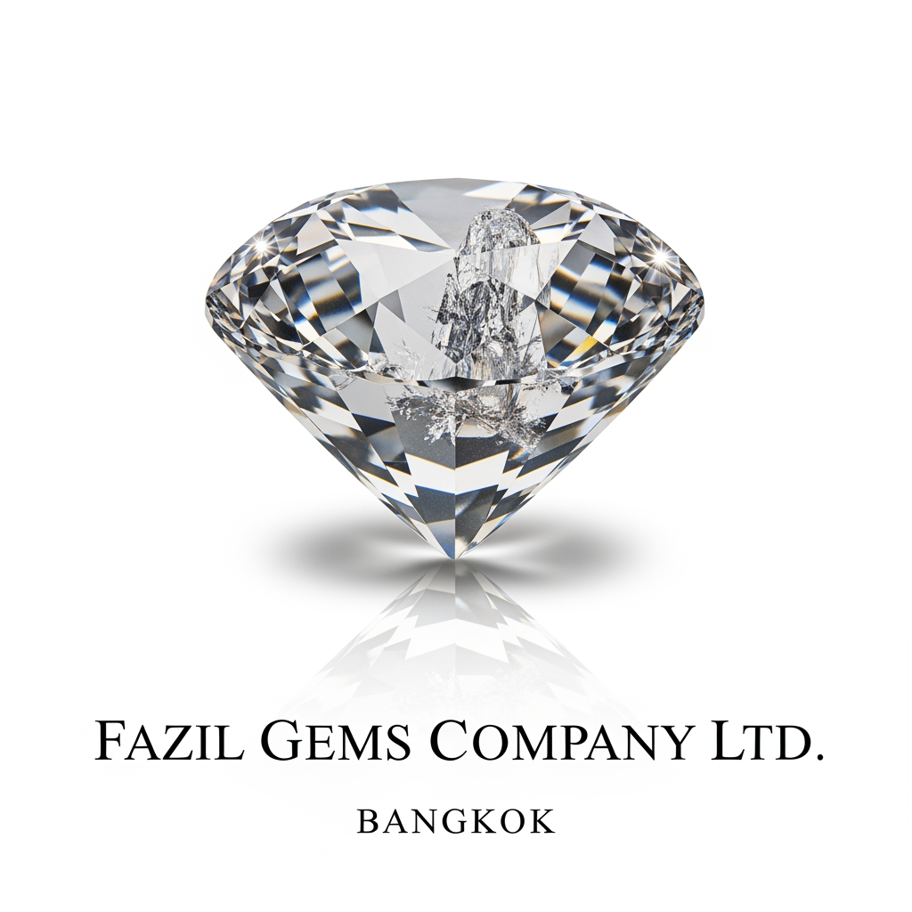 AI Design for company name: Fazil gems Company Ltd.
Bangkok need to create logo Ehance the stone look with white background with user eye catchly look. do not change the color of stone with use this natural look give me a clear and clastic looks Professional luxury gemstone product photography. Preserve 100% original gemstone color, cut, shape, transparency and natural inclusions. Do not modify gemstone color. Pure white background, high-end studio lighting, crystal clear faceting, realistic reflections, subtle shadow, ultra sharp focus, luxury jewelry catalog style, premium gemstone advertisement, commercial photography, elegant composition, 8K ultra HD, eye-catching, realistic, natural, no artificial color enhancement, no color correction on gemstone. enaku comapny ku besta create pananum
