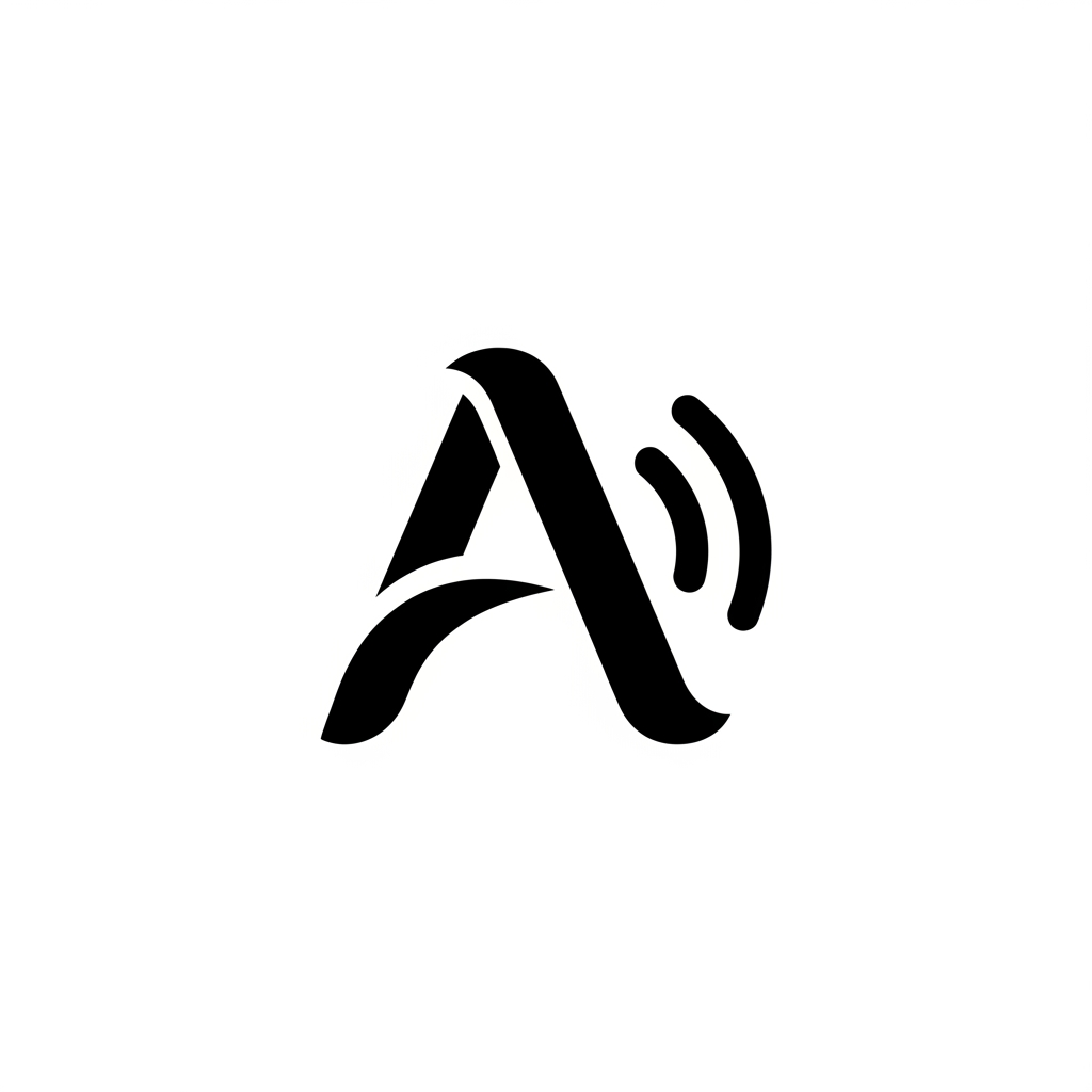 AI Design for Design a world-class logo icon for Asha, an AI voice receptionist platform.
Create a distinctive abstract symbol that merges three ideas into one simple form:
1. The letter A
2. Human conversation
3. Voice signal movement
The mark should appear as a single flowing shape with soft rounded geometry and intelligent use of negative space. It should feel warm, conversational, and human-first while remaining professional enough for enterprise software.
Visual characteristics:
• Minimal vector construction
• One memorable silhouette
• Rounded forms throughout
• Subtle asymmetry
• Strong favicon recognition
• Works at 16px, 32px, and app icon scale
• Timeless rather than trendy
Brand personality:
• Helpful
• Trustworthy
• Calm
• Intelligent
• Responsive
• Premium
Design references:
Linear, Stripe, OpenAI, Anthropic, Notion, Ramp, Arc Browser
Color:
Black on white
Output:
single standalone icon, centered, clean vector logo presentation
Do not generate:
chat bubbles, robots, microphones, headsets, brains, sparkles, stars, circuits, gradients, shadows, mockups, 3D effects, mascots, generic AI symbols.