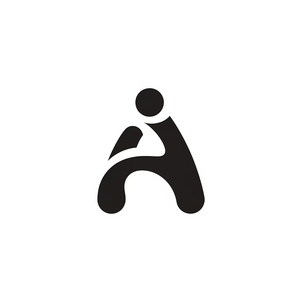 AI Design for Design a world-class logo icon for Asha, an AI voice receptionist platform.
Create a distinctive abstract symbol that merges three ideas into one simple form:
1. The letter A
2. Human conversation
3. Voice signal movement
The mark should appear as a single flowing shape with soft rounded geometry and intelligent use of negative space. It should feel warm, conversational, and human-first while remaining professional enough for enterprise software.
Visual characteristics:
• Minimal vector construction
• One memorable silhouette
• Rounded forms throughout
• Subtle asymmetry
• Strong favicon recognition
• Works at 16px, 32px, and app icon scale
• Timeless rather than trendy
Brand personality:
• Helpful
• Trustworthy
• Calm
• Intelligent
• Responsive
• Premium
Design references:
Linear, Stripe, OpenAI, Anthropic, Notion, Ramp, Arc Browser
Color:
Black on white
Output:
single standalone icon, centered, clean vector logo presentation
Do not generate:
chat bubbles, robots, microphones, headsets, brains, sparkles, stars, circuits, gradients, shadows, mockups, 3D effects, mascots, generic AI symbols.