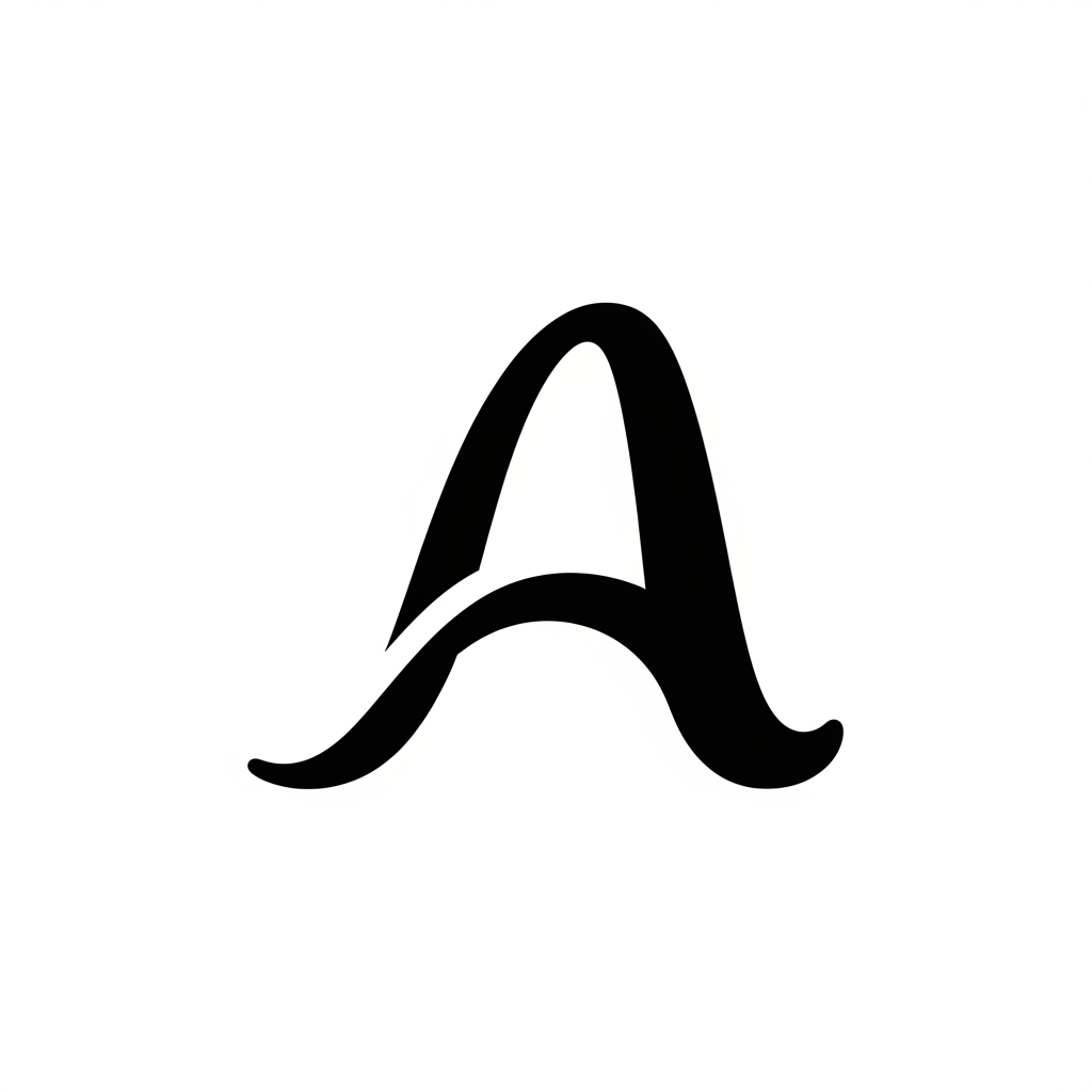 AI Design for Design a premium SaaS logo icon for an AI voice receptionist platform named Asha.
Create an abstract capital letter A using a single continuous flowing stroke. The stroke should rise upward like a voice waveform, conversation arc, or audio signal, then naturally return to complete the form of the A. The mark should feel effortless, intelligent, and human.
Geometry requirements:
• Single continuous path
• Rounded terminals
• No sharp corners
• Slight variation in stroke movement, but overall balanced
• Strong silhouette recognizable at favicon size
• Open negative space inside the A
• Symmetrical enough to feel stable, asymmetrical enough to feel organic
Style:
• Minimalist vector logo
• Enterprise SaaS quality
• Inspired by modern identity systems used by Stripe, Notion, Linear, and OpenAI
• Warm and approachable rather than technical
• Human-centered AI aesthetic
Color:
• Black logo on pure white background
• Flat vector only
• No gradients
• No shadows
• No textures
• No mockups
Avoid:
chat bubbles, robot heads, brains, sparkles, stars, microphones, headphones, lettermark clichés, stock logo styles
Generate only the icon symbol, no text.