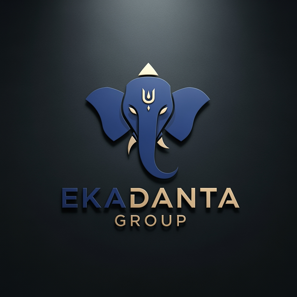 AI Design for my company name is "ekadanta group"