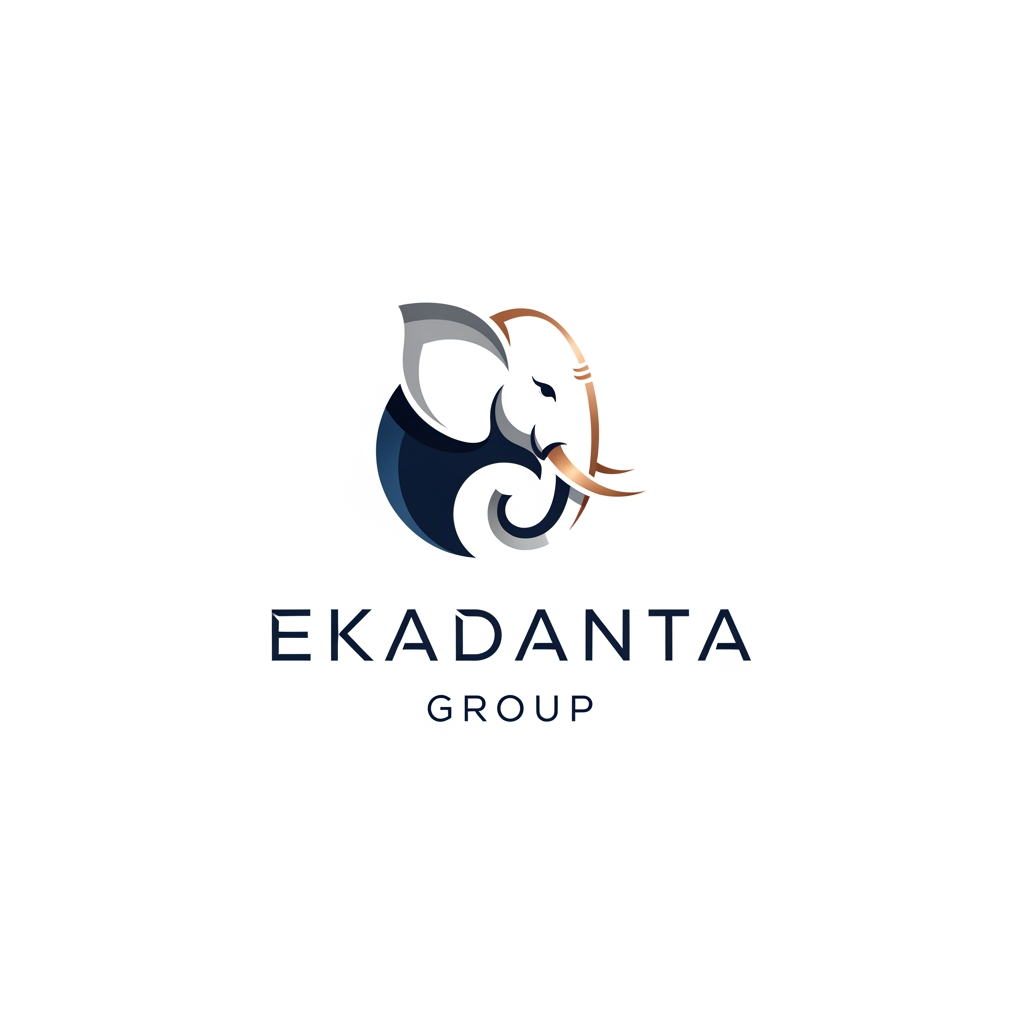 AI Design for my company name is "ekadanta group"