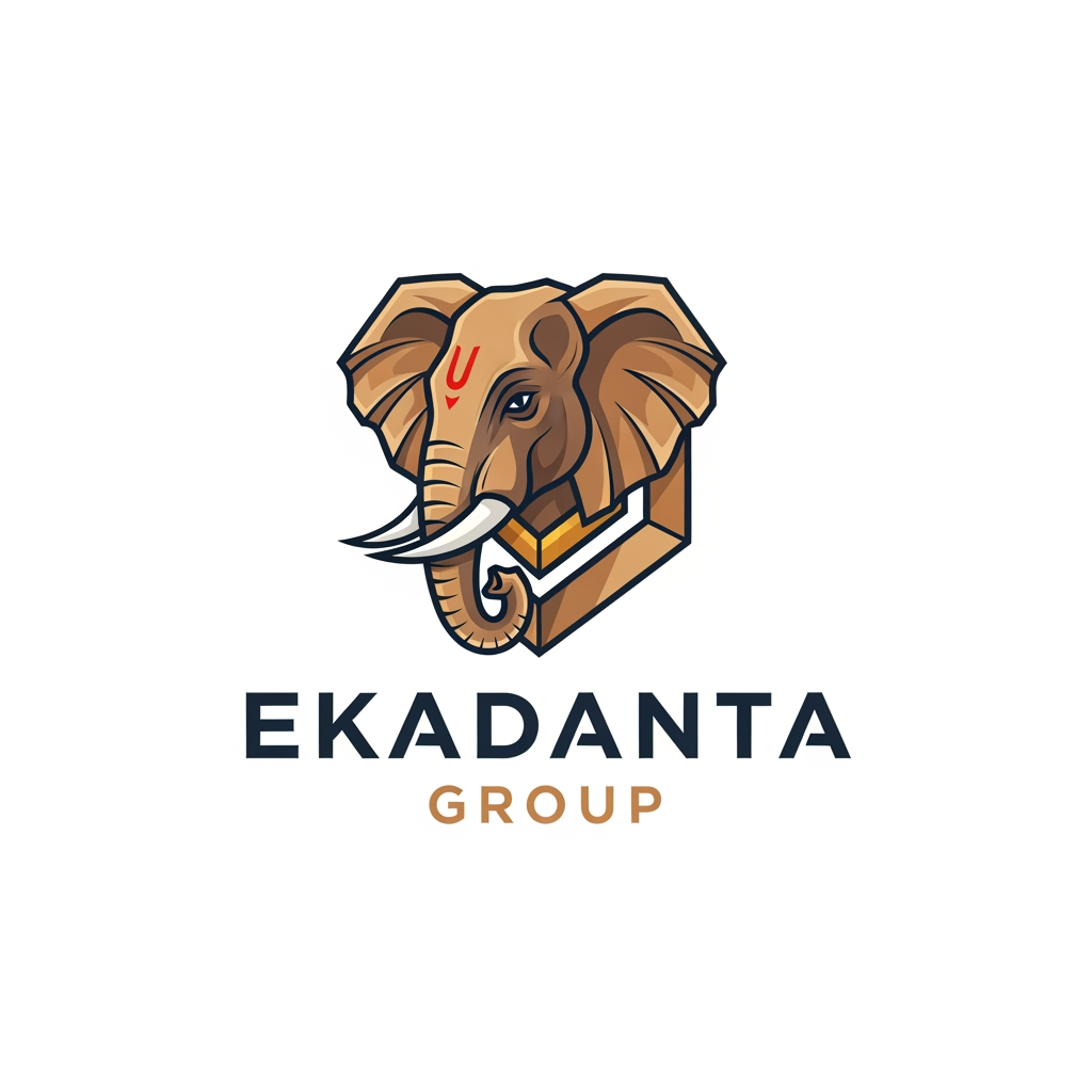 AI Design for my company name is "ekadanta group"