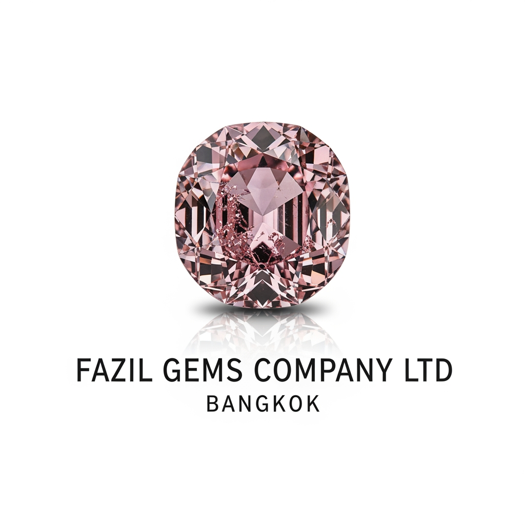 AI Design for Fazil Gems Company LTD
Bangkok i need logo Enhance the stone look with white background with user eye catchly look. do not change the color of stone with use this natural look give me a clear and clastic looks and Bangkok is globally renowned for its spectacular Buddhist temples, world-class street food, and vibrant, bustling street life. Professional luxury gemstone product photography. Preserve 100% original gemstone color, cut, shape, transparency and natural inclusions. Do not modify gemstone color. Pure white background, high-end studio lighting, crystal clear faceting, realistic reflections, subtle shadow, ultra sharp focus, luxury jewelry catalog style, premium gemstone advertisement, commercial photography, elegant composition, 8K ultra HD, eye-catching, realistic, natural, no artificial color enhancement, no color correction on gemstone.