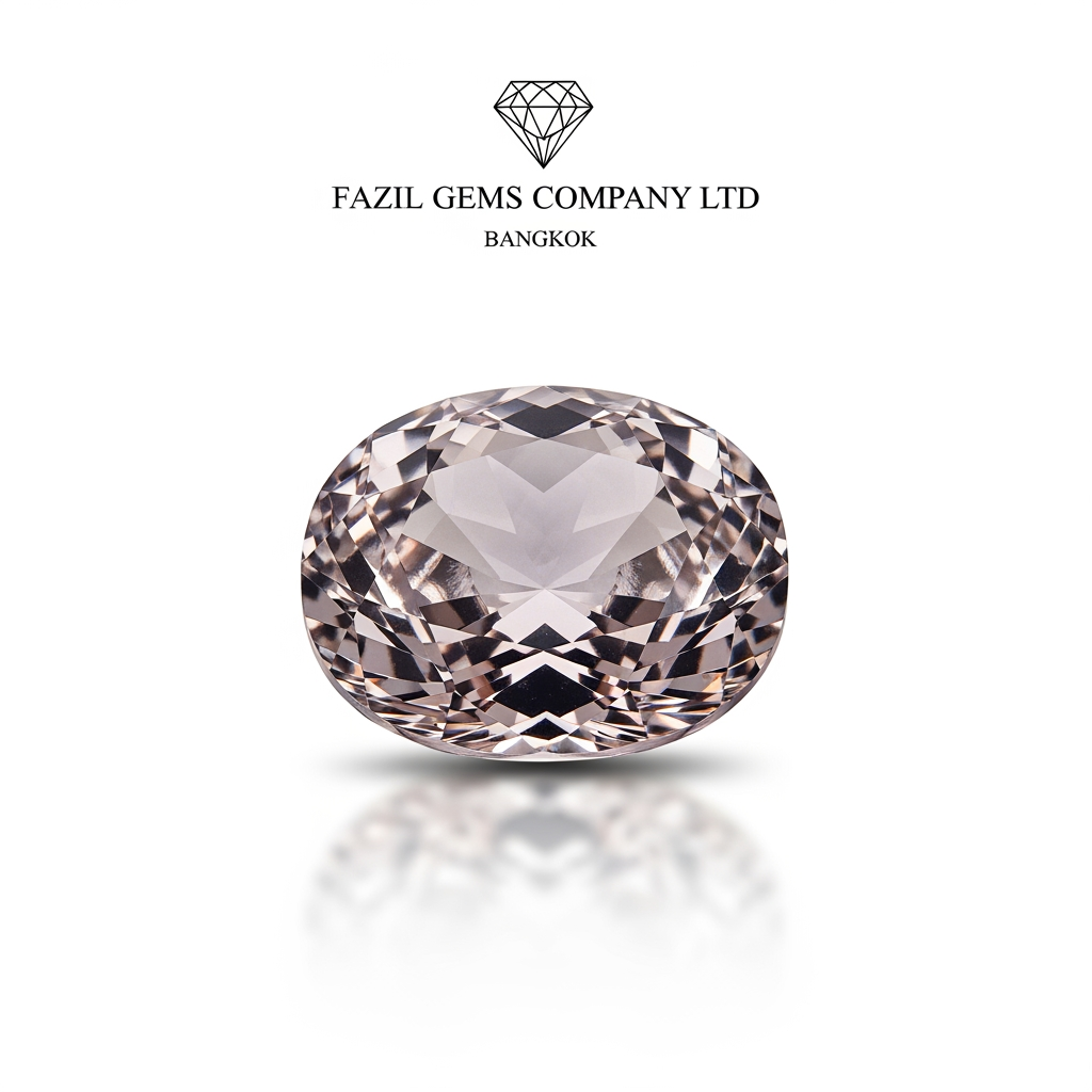 AI Design for Fazil Gems Company LTD
Bangkok i need logo Enhance the stone look with white background with user eye catchly look. do not change the color of stone with use this natural look give me a clear and clastic looks and Bangkok is globally renowned for its spectacular Buddhist temples, world-class street food, and vibrant, bustling street life. Professional luxury gemstone product photography. Preserve 100% original gemstone color, cut, shape, transparency and natural inclusions. Do not modify gemstone color. Pure white background, high-end studio lighting, crystal clear faceting, realistic reflections, subtle shadow, ultra sharp focus, luxury jewelry catalog style, premium gemstone advertisement, commercial photography, elegant composition, 8K ultra HD, eye-catching, realistic, natural, no artificial color enhancement, no color correction on gemstone.
