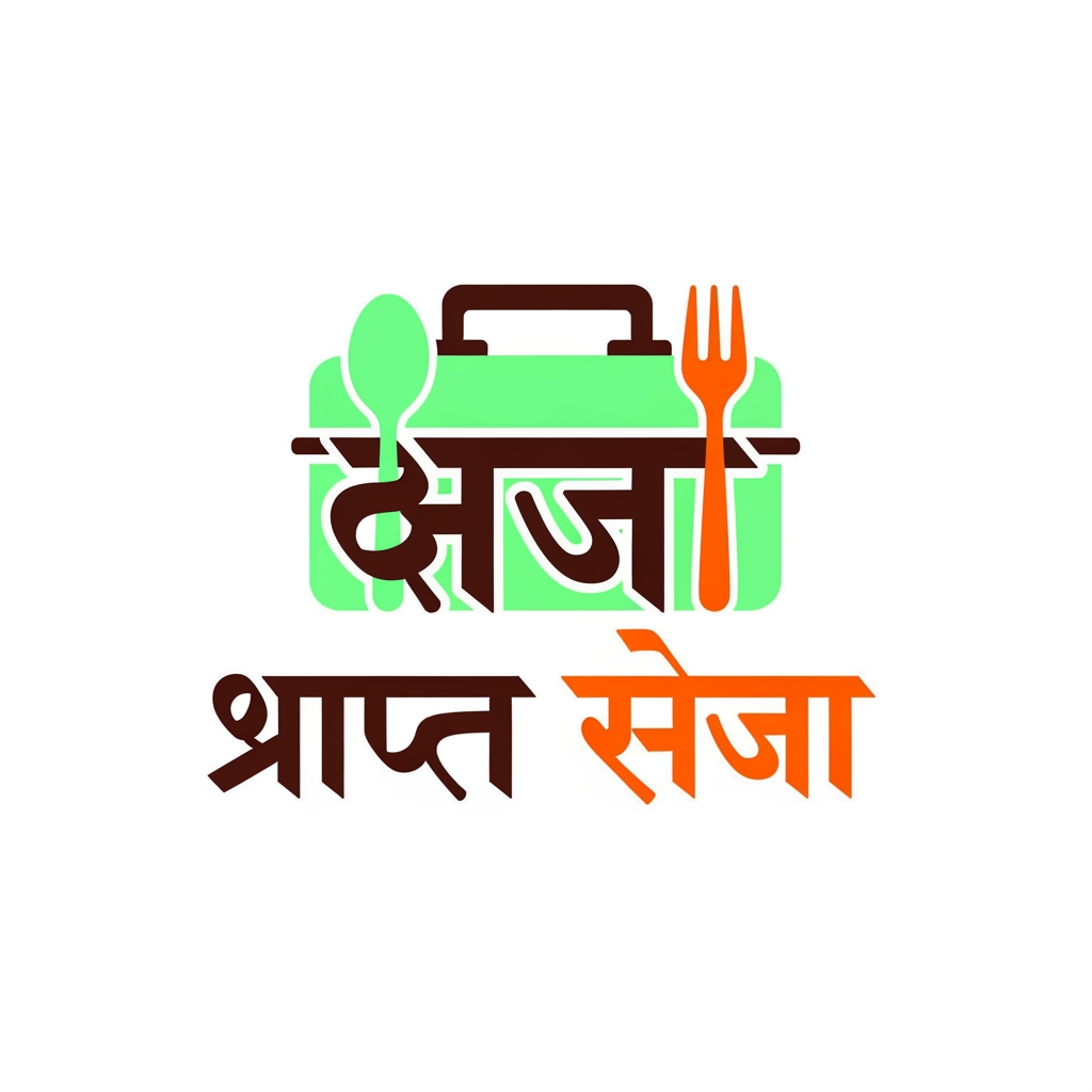 AI Design for खाऊचा डबा
make a logo using the name for a food business catering to traditional marathi dishes.
use the following pointers:
The Visual: The letter 'ड' or 'खा' from the name is creatively integrated into the shape of a lunchbox handle or a spoon/fork.
The Twist: High contrast and negative space are used to make the logo instantly recognizable even as a small social media profile picture.
Color Palette: Vibrant mint green paired with a deep chocolate brown or a bright, energetic orange.
Typography: Strong, geometric, and bold Marathi lettering.