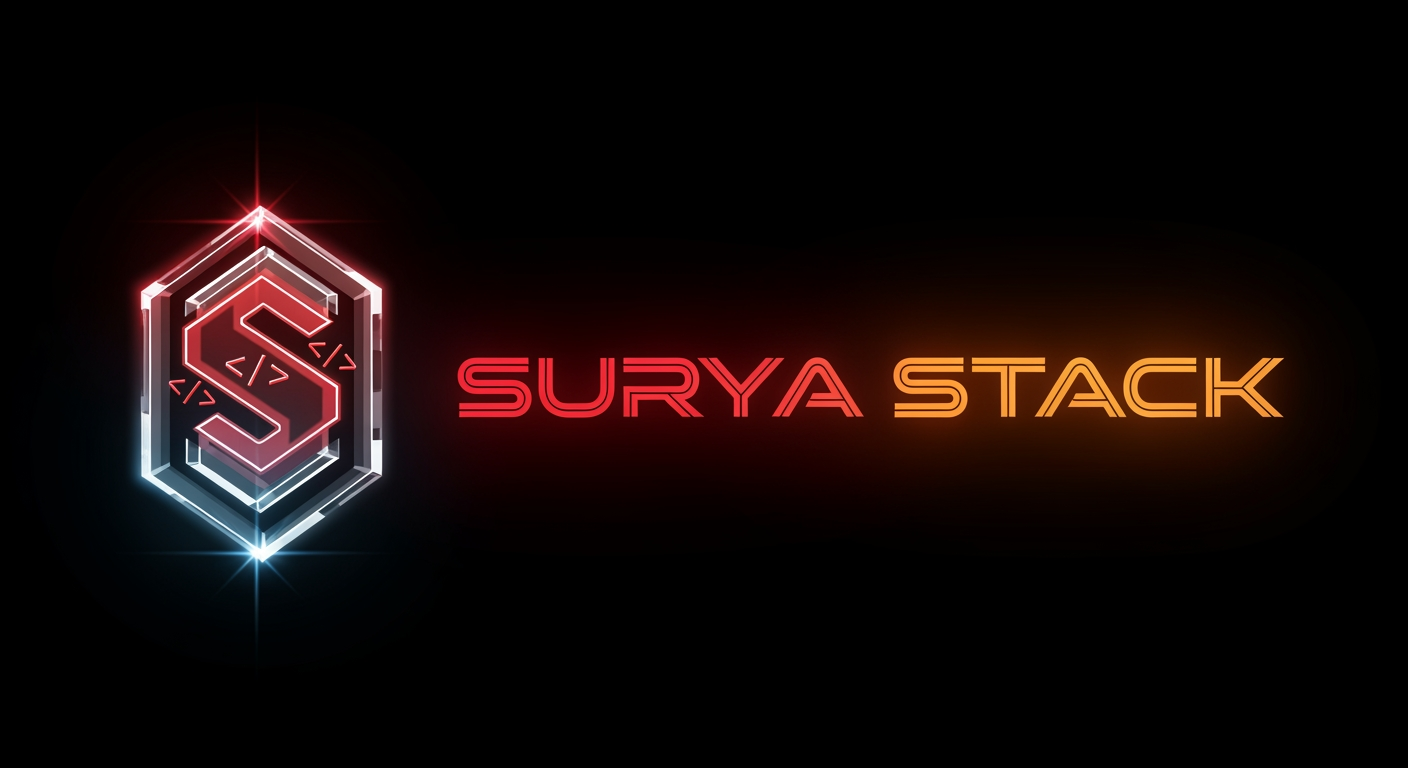 AI Design for Create a premium luxury logo for a glass modification and custom glass solutions company named "SURYA STACK".
Logo Layout:
- Glass-inspired icon on the left
- Company name "SURYA STACK" on the right
- Horizontal layout for website header and branding
- Transparent PNG background
Color Palette:
- Primary Black: #0A0A0A
- Deep Red: #FF1E1E
- Orange Red: #FF5A1F
- Neon Orange: #FF7A00
- Glass White Highlights: #FFFFFF
- Dark Charcoal: #1A1A1A
Design Style:
- Modern futuristic branding
- Premium luxury appearance
- Realistic glass material effects
- Crystal clear transparent glass texture
- Glossy reflections and refractions
- Soft neon glow around edges
- High-end tech company aesthetic
- Minimalist but powerful design
- Clean geometric structure
Icon Design:
- Custom glass panel shape
- Stylized "S" integrated into the glass structure
- Subtle coding-inspired elements ( </> )
- Sharp crystal edges
- Layered transparent glass effect
- Red and orange neon glow around the icon
- Modern 3D depth
- Professional vector style
Typography:
- Bold futuristic sans-serif font
- "SURYA" in glowing red gradient (#FF1E1E → #FF3B30)
- "STACK" in glowing orange gradient (#FF5A1F → #FF7A00)
- Clean spacing and perfect alignment
- Premium tech branding feel
Effects:
- Soft outer glow
- Glass reflections
- Crystal shine highlights
- Metallic accents
- Subtle light streaks
- High contrast details
- Ultra sharp edges
- Professional logo presentation
Output Requirements:
- Transparent Background
- Vector Logo Style
- 8K Ultra HD
- Website Header Ready
- Business Card Ready
- Social Media Ready
- Modern Corporate Branding
- Clean Professional Look
- No Mockup
- No Extra Objects
- Centered Composition