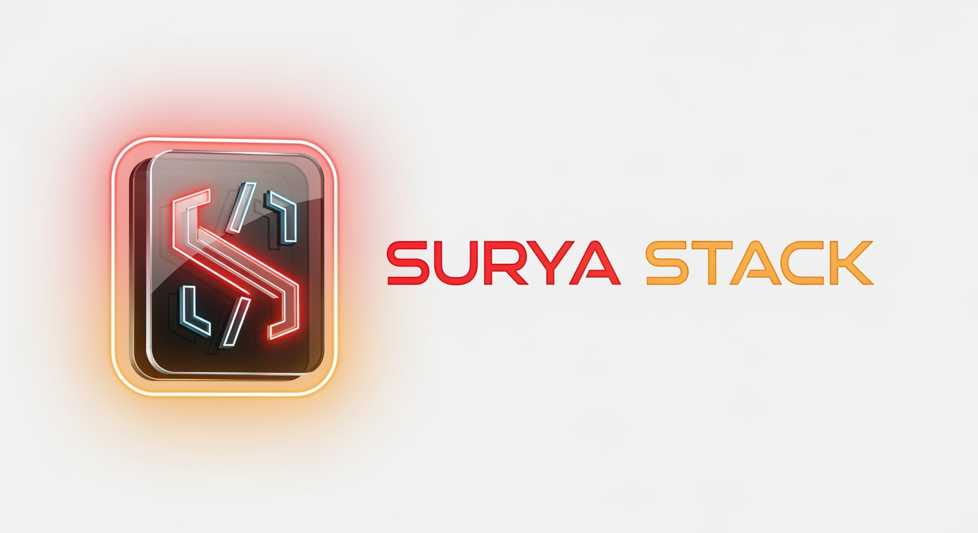 AI Design for Create a premium luxury logo for a glass modification and custom glass solutions company named "SURYA STACK".
Logo Layout:
- Glass-inspired icon on the left
- Company name "SURYA STACK" on the right
- Horizontal layout for website header and branding
- Transparent PNG background
Color Palette:
- Primary Black: #0A0A0A
- Deep Red: #FF1E1E
- Orange Red: #FF5A1F
- Neon Orange: #FF7A00
- Glass White Highlights: #FFFFFF
- Dark Charcoal: #1A1A1A
Design Style:
- Modern futuristic branding
- Premium luxury appearance
- Realistic glass material effects
- Crystal clear transparent glass texture
- Glossy reflections and refractions
- Soft neon glow around edges
- High-end tech company aesthetic
- Minimalist but powerful design
- Clean geometric structure
Icon Design:
- Custom glass panel shape
- Stylized "S" integrated into the glass structure
- Subtle coding-inspired elements ( </> )
- Sharp crystal edges
- Layered transparent glass effect
- Red and orange neon glow around the icon
- Modern 3D depth
- Professional vector style
Typography:
- Bold futuristic sans-serif font
- "SURYA" in glowing red gradient (#FF1E1E → #FF3B30)
- "STACK" in glowing orange gradient (#FF5A1F → #FF7A00)
- Clean spacing and perfect alignment
- Premium tech branding feel
Effects:
- Soft outer glow
- Glass reflections
- Crystal shine highlights
- Metallic accents
- Subtle light streaks
- High contrast details
- Ultra sharp edges
- Professional logo presentation
Output Requirements:
- Transparent Background
- Vector Logo Style
- 8K Ultra HD
- Website Header Ready
- Business Card Ready
- Social Media Ready
- Modern Corporate Branding
- Clean Professional Look
- No Mockup
- No Extra Objects
- Centered Composition