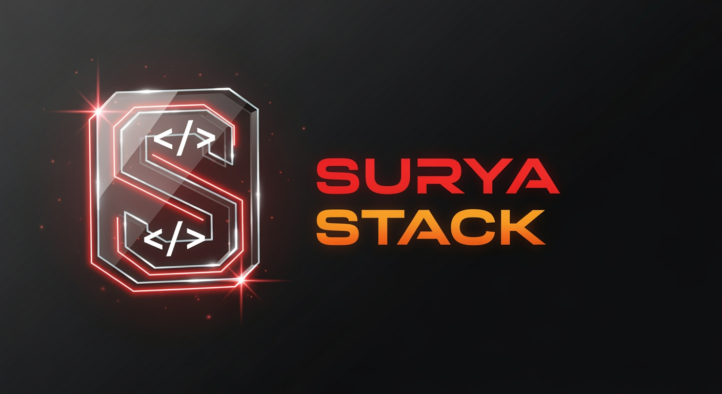 AI Design for Create a premium luxury logo for a glass modification and custom glass solutions company named "SURYA STACK".
Logo Layout:
- Glass-inspired icon on the left
- Company name "SURYA STACK" on the right
- Horizontal layout for website header and branding
- Transparent PNG background
Color Palette:
- Primary Black: #0A0A0A
- Deep Red: #FF1E1E
- Orange Red: #FF5A1F
- Neon Orange: #FF7A00
- Glass White Highlights: #FFFFFF
- Dark Charcoal: #1A1A1A
Design Style:
- Modern futuristic branding
- Premium luxury appearance
- Realistic glass material effects
- Crystal clear transparent glass texture
- Glossy reflections and refractions
- Soft neon glow around edges
- High-end tech company aesthetic
- Minimalist but powerful design
- Clean geometric structure
Icon Design:
- Custom glass panel shape
- Stylized "S" integrated into the glass structure
- Subtle coding-inspired elements ( </> )
- Sharp crystal edges
- Layered transparent glass effect
- Red and orange neon glow around the icon
- Modern 3D depth
- Professional vector style
Typography:
- Bold futuristic sans-serif font
- "SURYA" in glowing red gradient (#FF1E1E → #FF3B30)
- "STACK" in glowing orange gradient (#FF5A1F → #FF7A00)
- Clean spacing and perfect alignment
- Premium tech branding feel
Effects:
- Soft outer glow
- Glass reflections
- Crystal shine highlights
- Metallic accents
- Subtle light streaks
- High contrast details
- Ultra sharp edges
- Professional logo presentation
Output Requirements:
- Transparent Background
- Vector Logo Style
- 8K Ultra HD
- Website Header Ready
- Business Card Ready
- Social Media Ready
- Modern Corporate Branding
- Clean Professional Look
- No Mockup
- No Extra Objects
- Centered Composition