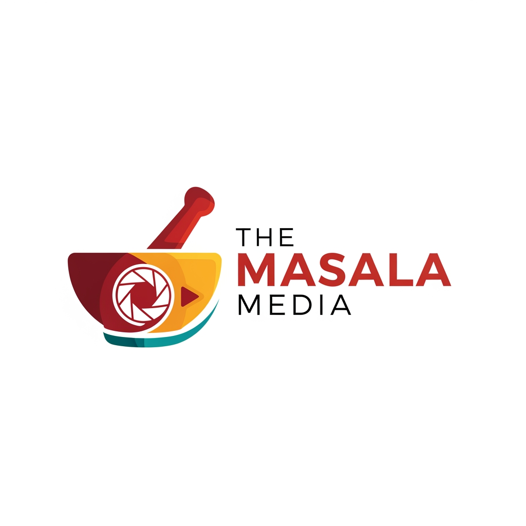 AI Design for Logo for a marketing and growth agency The Masala Media