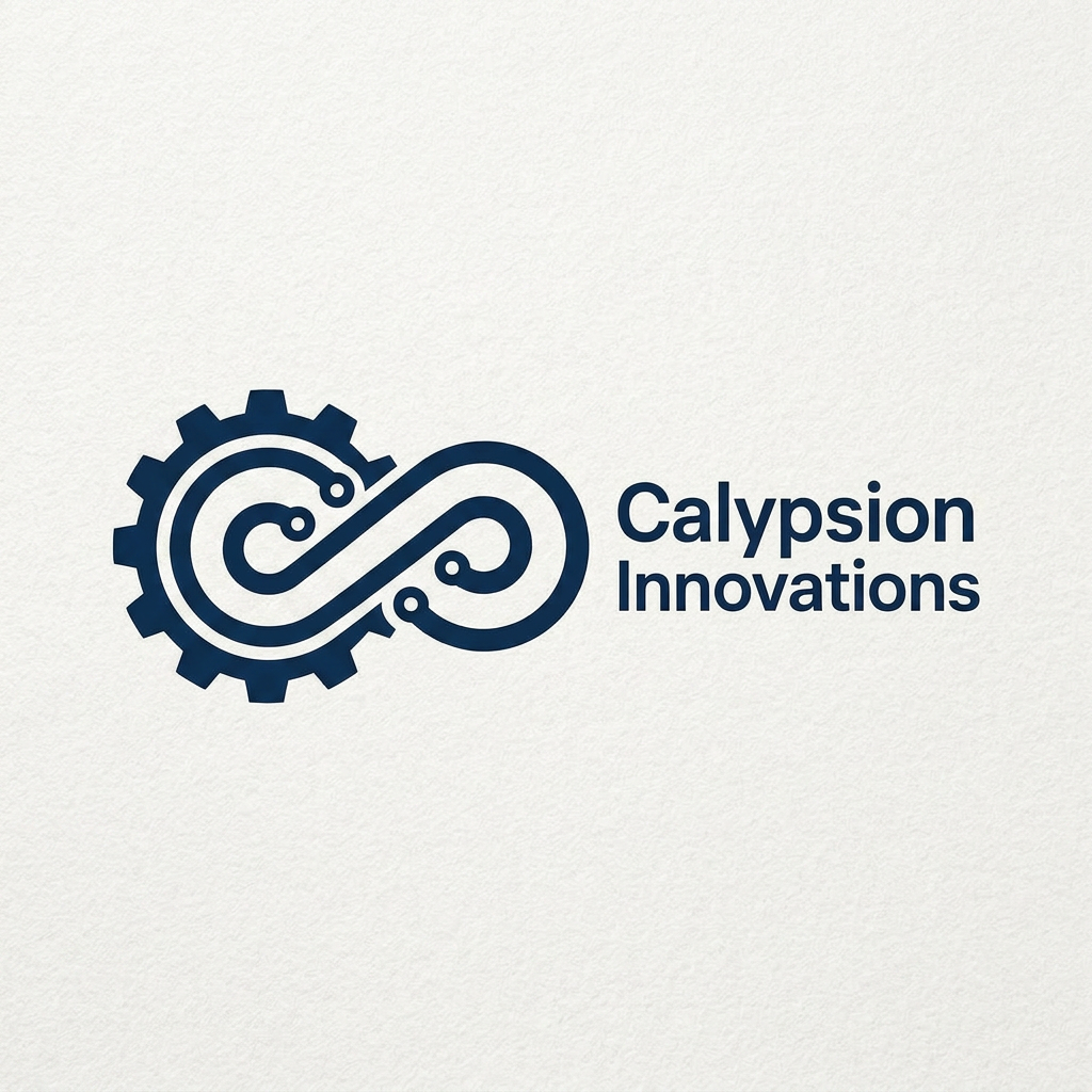 AI Design for This is the old logo the current company is using now. What I want is infinity inside the logo. Now can you generate some with both combined? I want it to be permanent. very unique, like designed by some professional, clean, neat look not black background or anything more