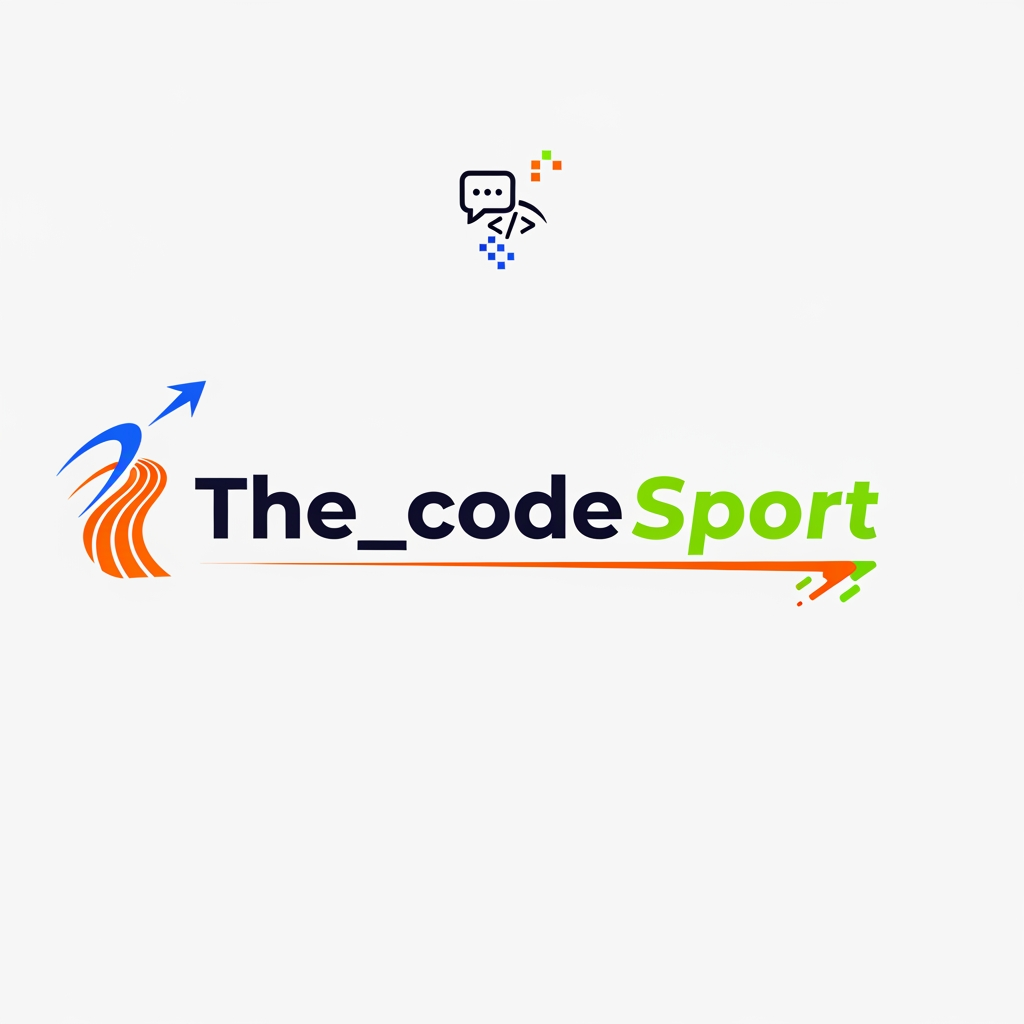 AI Design for brand name : The_codeSport
work for a post chatseet and website