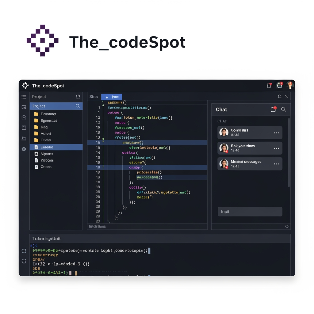 AI Design for brand name : The_codeSpot
somthing uniq ui look profinal and look like coding id
work for a post chatseet and website