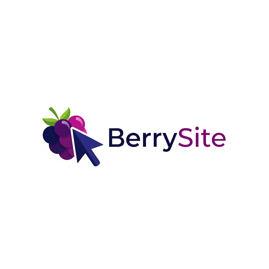AI Design for BerrySite exists to bring brands to life—crafting thoughtful digital spaces where identity, creativity, and purpose come together to create lasting impressions.- a logo for it
