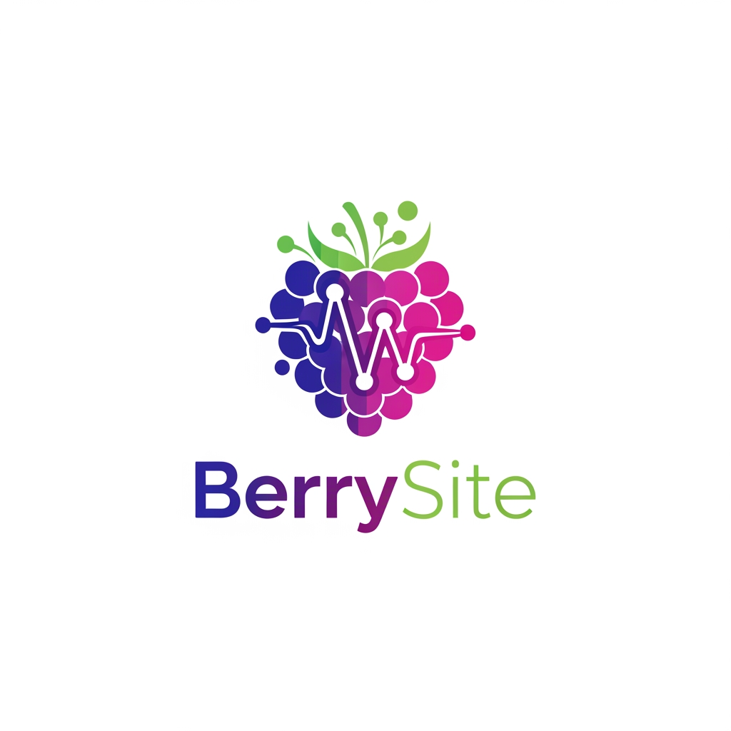 AI Design for BerrySite exists to bring brands to life—crafting thoughtful digital spaces where identity, creativity, and purpose come together to create lasting impressions.- a logo for it