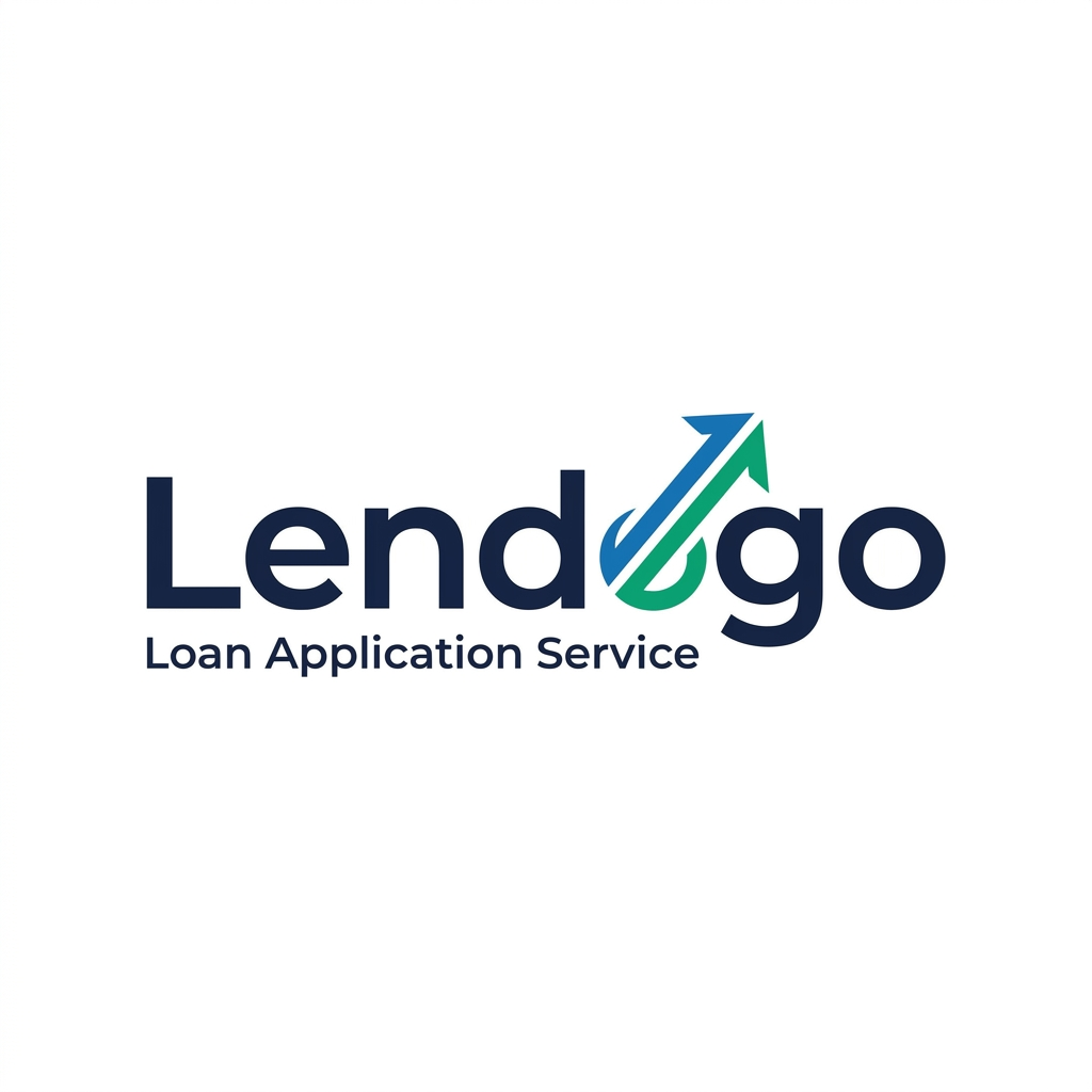 AI Design for A professional and modern minimalist logo for a loan application service named Lendogo. The design should incorporate sleek, geometric typography and a subtle icon representing growth, trust, or financial ease, using a palette of confident navy blue and vibrant emerald green. High-end vector graphic style on a clean white background with sharp lines and balanced composition.
its a mony sending loan application so build like that !! blue and white color