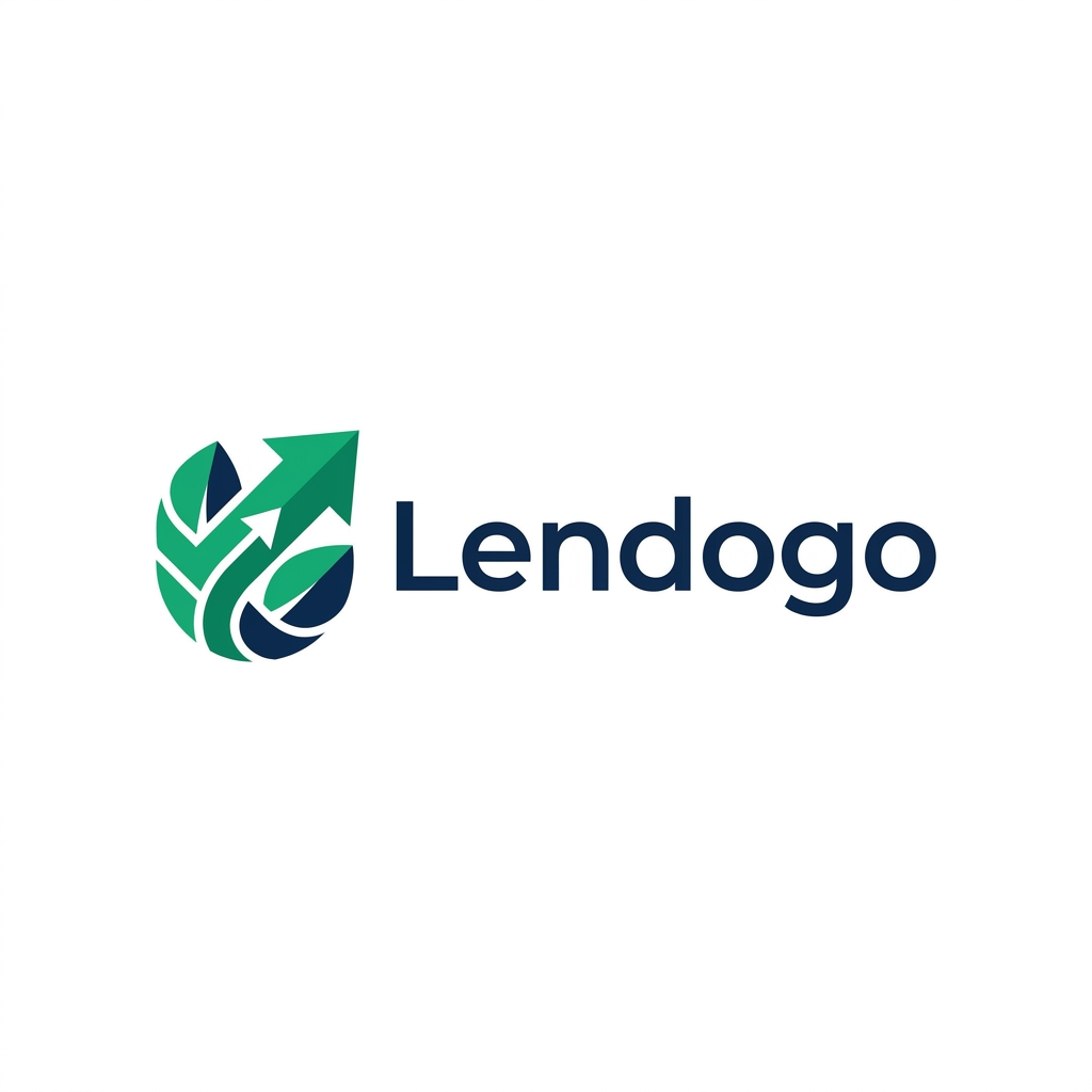 AI Design for A professional and modern minimalist logo for a loan application service named Lendogo. The design should incorporate sleek, geometric typography and a subtle icon representing growth, trust, or financial ease, using a palette of confident navy blue and vibrant emerald green. High-end vector graphic style on a clean white background with sharp lines and balanced composition.
its a mony sending loan application so build like that !! blue and white color