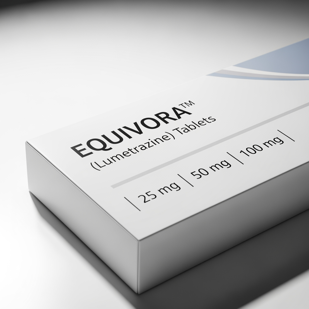 AI Design for EQUIVORA™
(Lumetrazine) Tablets
25 mg | 50 mg | 100 mg