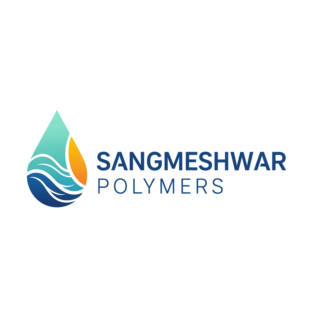 AI Design for create a logo for a brand name SANGMESHWAR POLYMERS they sypple water in various quantity