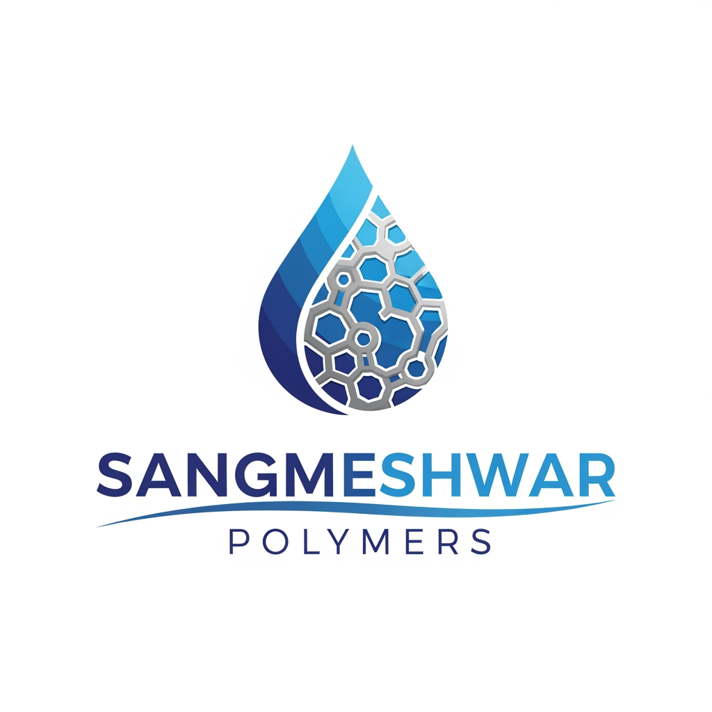 AI Design for create a logo for a brand name SANGMESHWAR POLYMERS they sypple water in various quantity