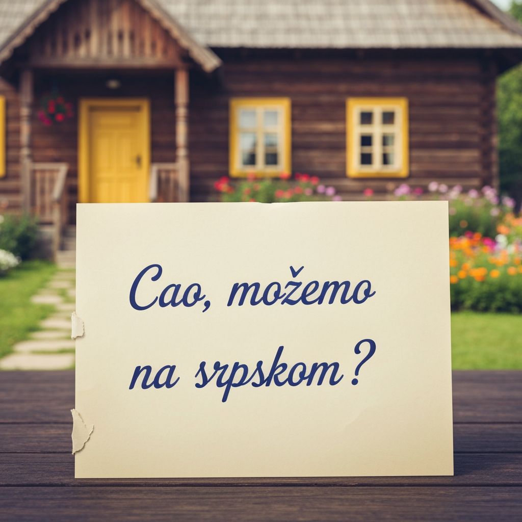 AI Design for cao mozemo na srpskom