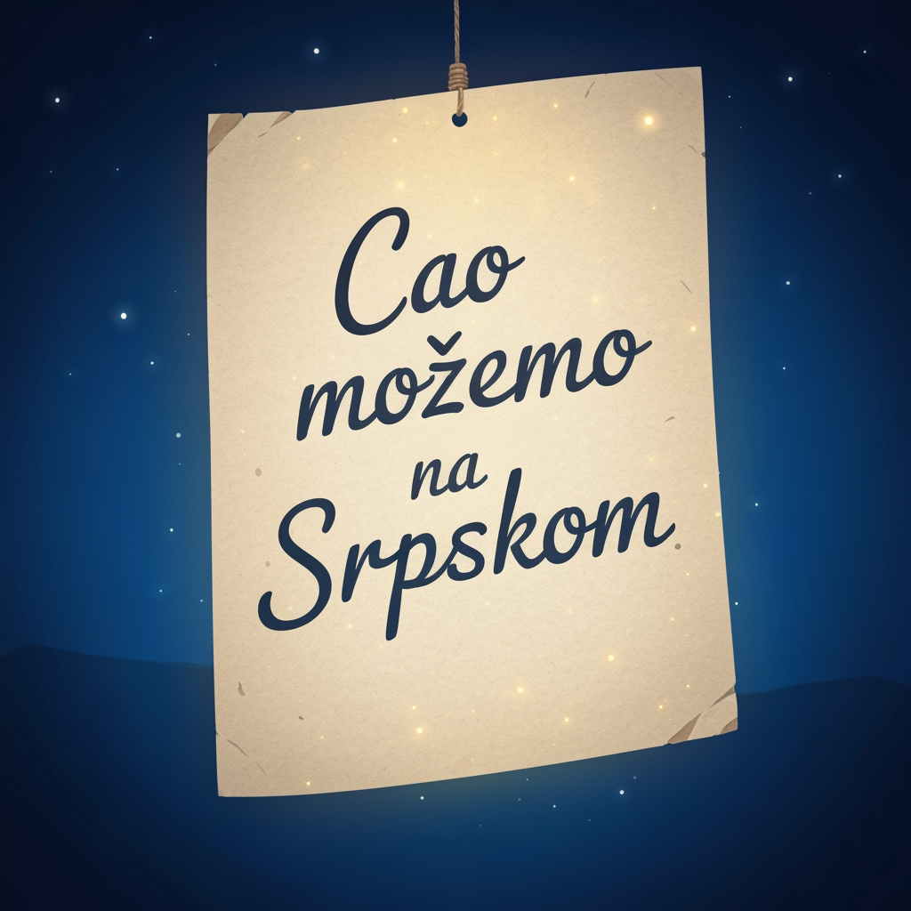AI Design for cao mozemo na srpskom