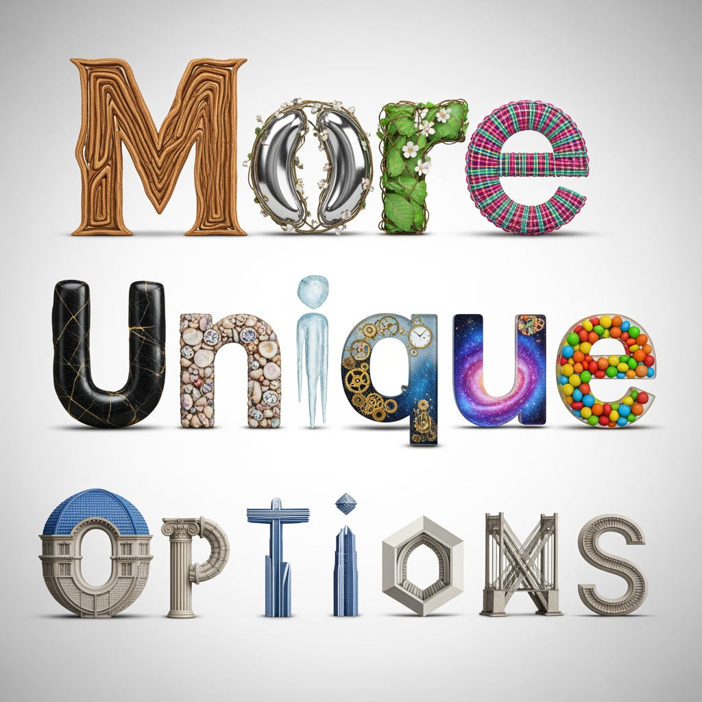AI Design for more unique options