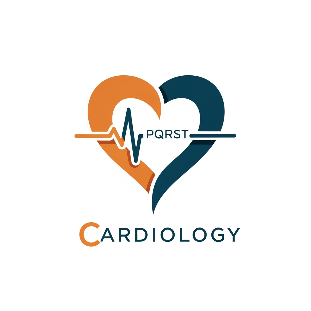 AI Design for I want cardiologist related logo use this color code #DA8B49 more creative and innovation use 1 combination color additionally