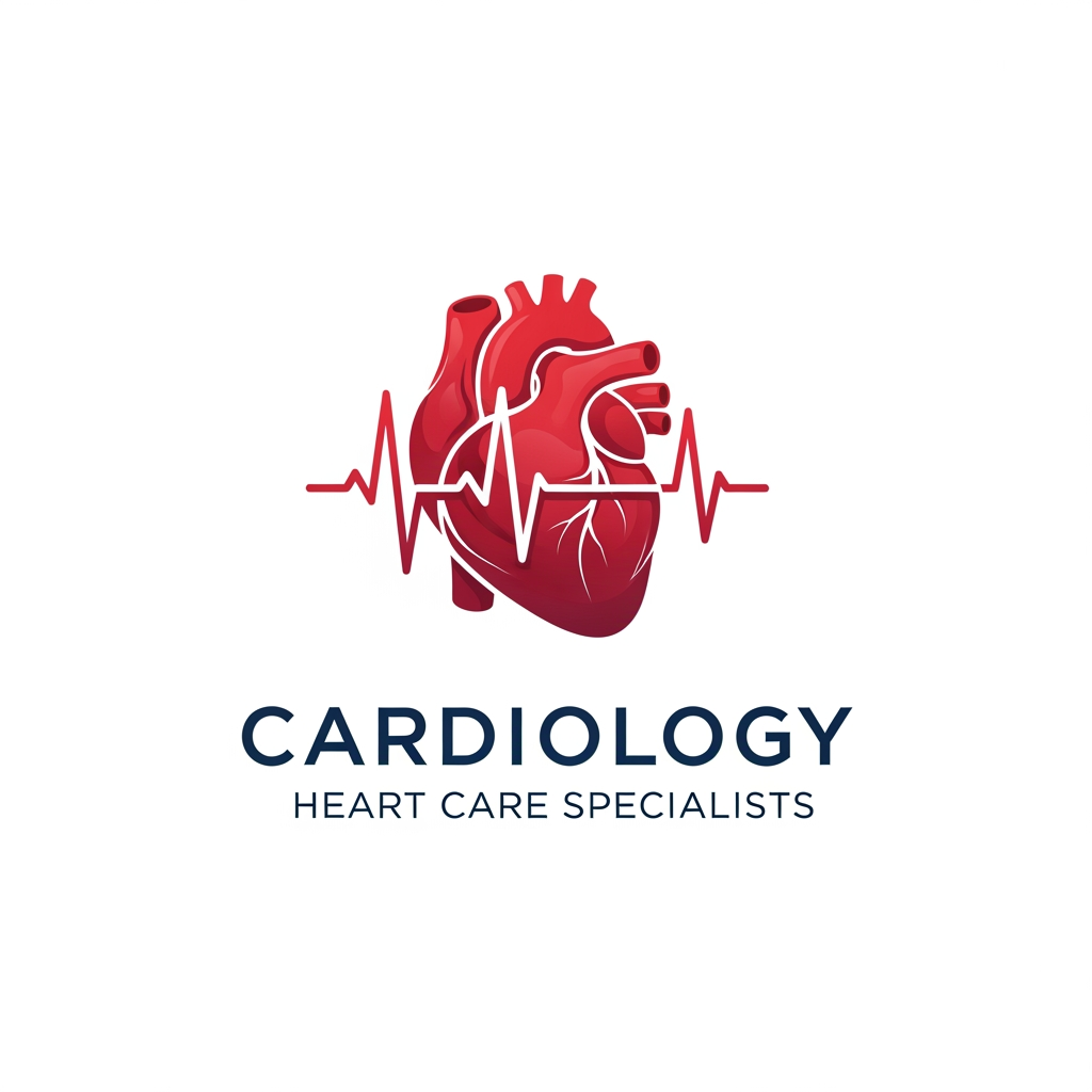 AI Design for I want cardiologist related logo