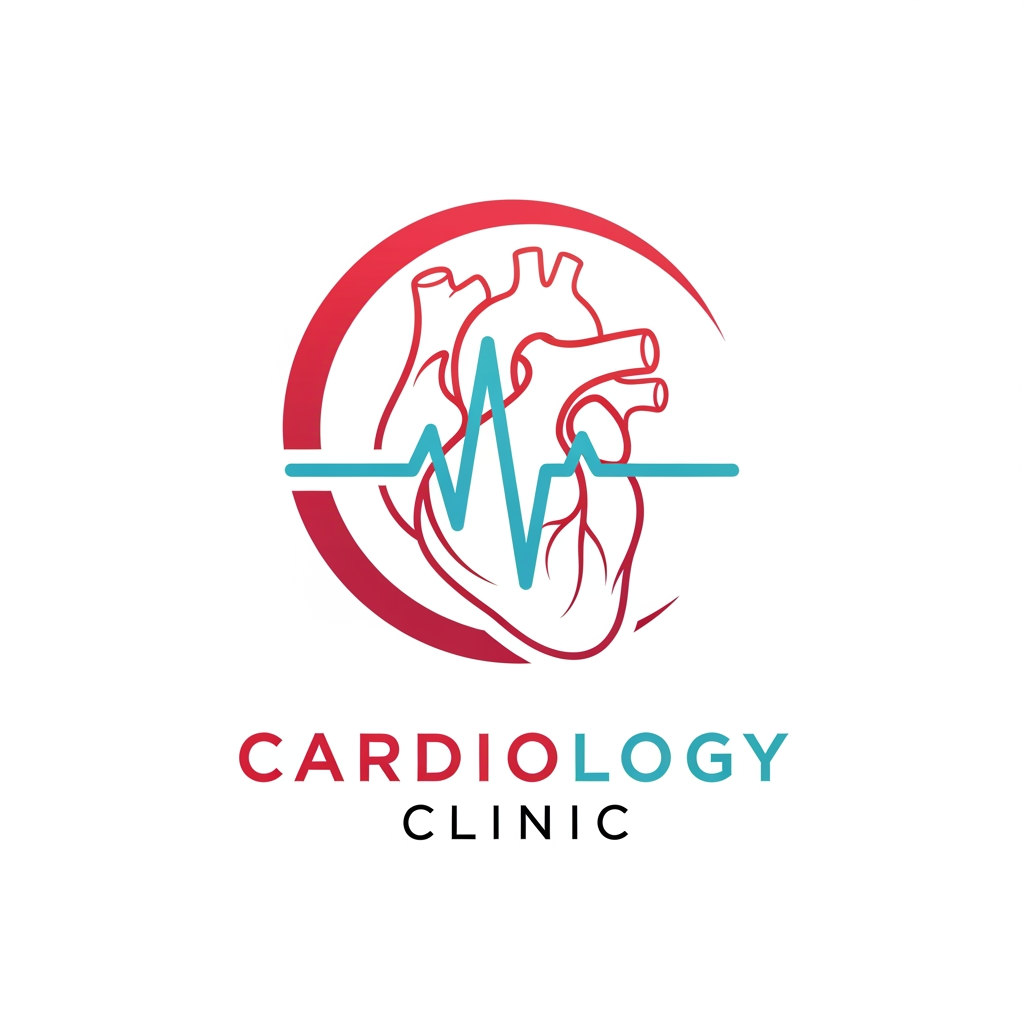 AI Design for I want cardiologist related logo