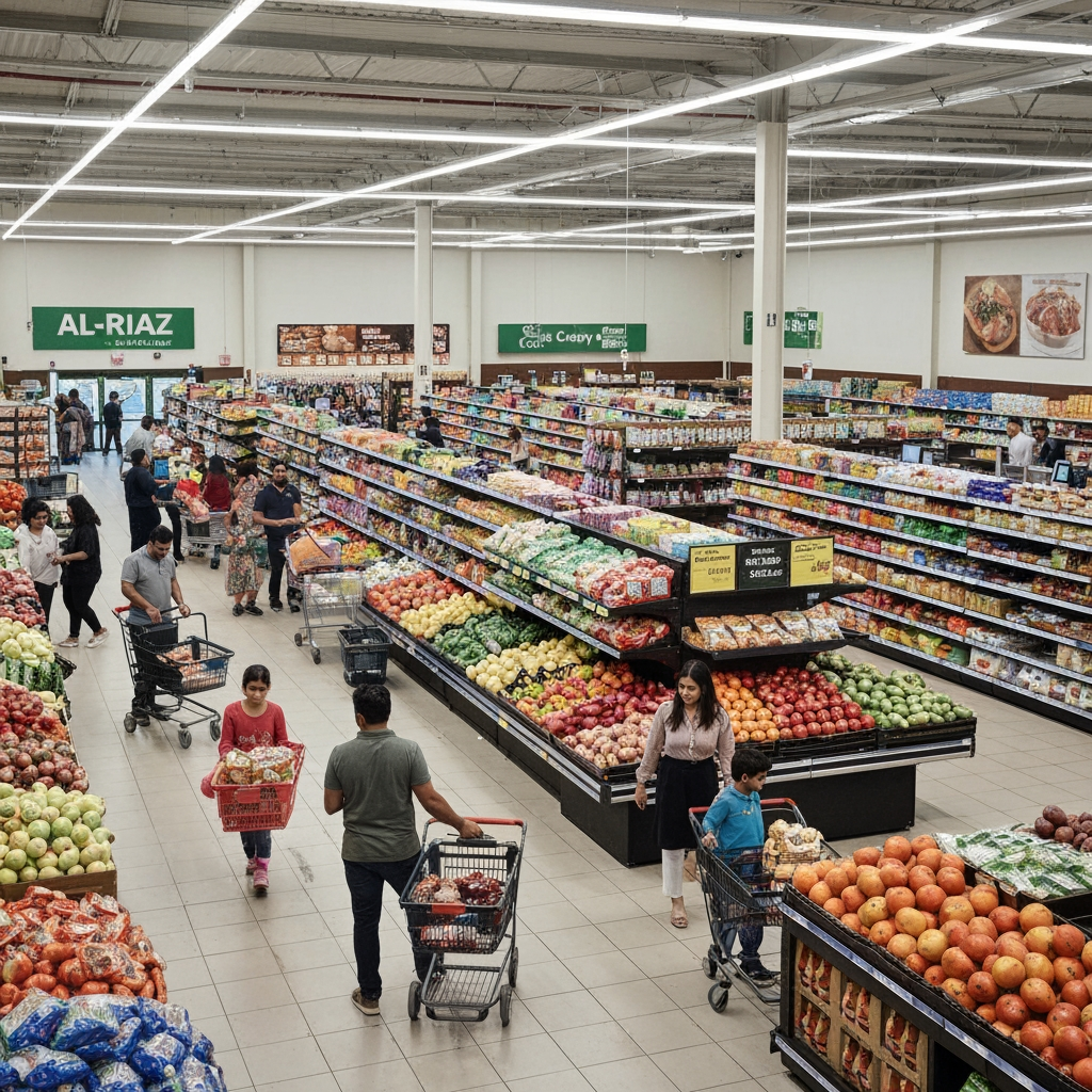 AI Design for Al-Riaz Cash & Carry mart
