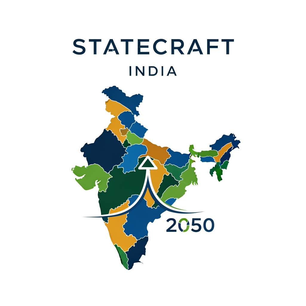 AI Design for Statecraft: India 2050 is an immersive strategy simulation where participants represent Indian states and shape their growth through decades of change. Teams must manage resources, drive development, adapt to national challenges, negotiate alliances, and make critical decisions that impact their state's future. Combining leadership, innovation, and strategic thinking, the event culminates in a vision presentation where teams showcase their journey toward building a prosperous and sustainable India by 2050.
need a logo