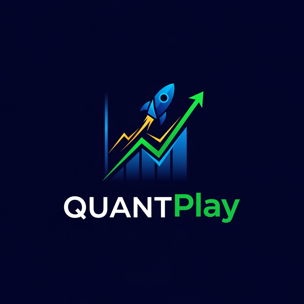 AI Design for Design a logo for a company that specializes in developing casino games, primarily crash games. The company's name is QuantPlay.
