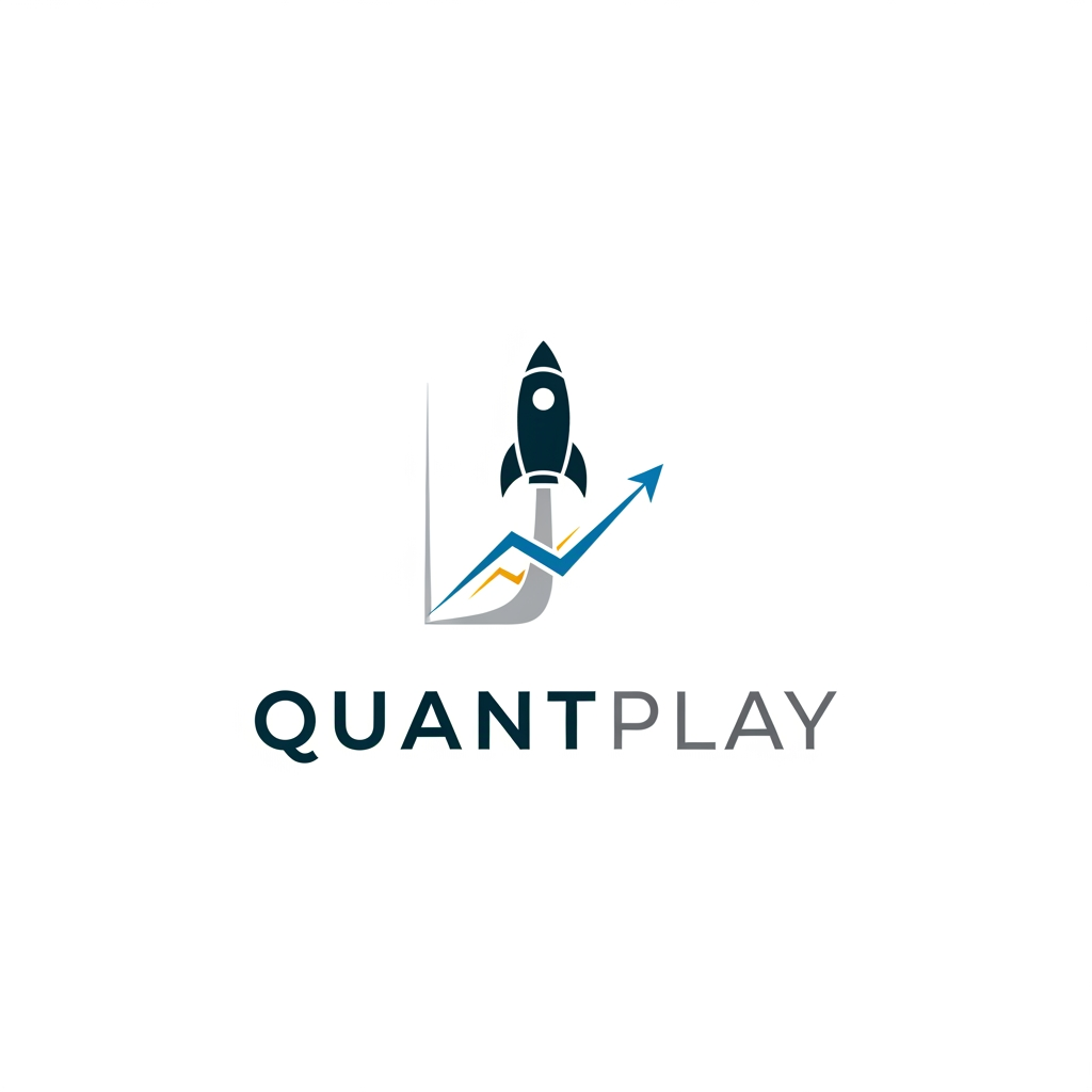 AI Design for Design a logo for a company that specializes in developing casino games, primarily crash games. The company's name is QuantPlay.
The logo should be minimalist and conservative.