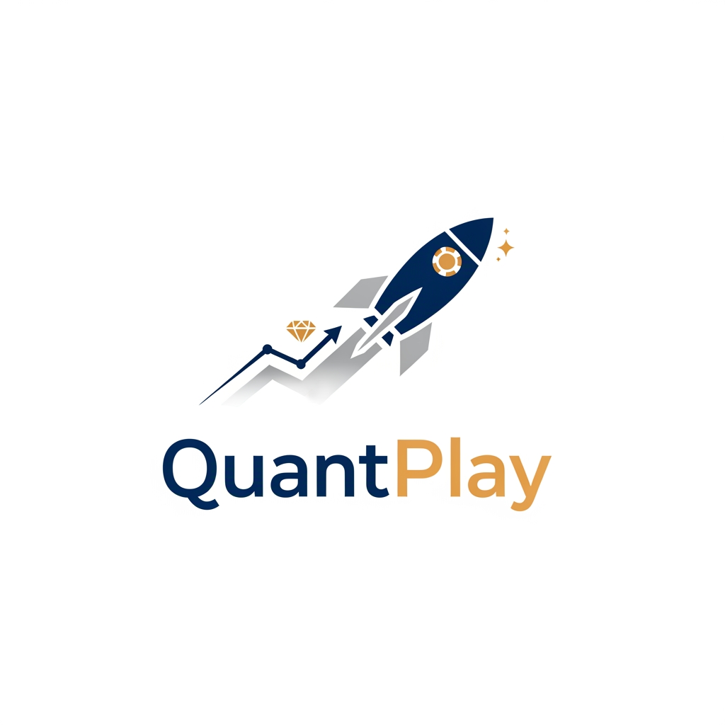 AI Design for Design a logo for a company that specializes in developing casino games, primarily crash games. The company’s name is QuantPlay.
The logo should be minimalist and conservative. At the same time, include some casino-related elements in the logo.