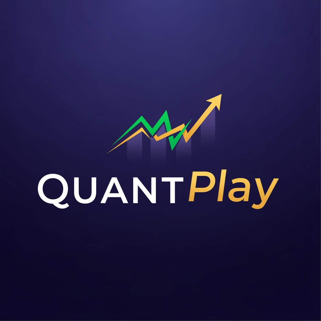 AI Design for Design a logo for a company that specializes in developing casino games, primarily crash games. The company's name is QuantPlay.