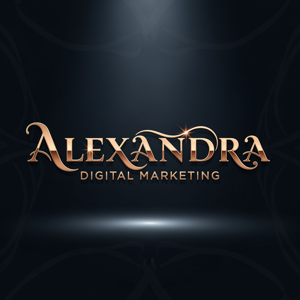 AI Design for i want to make my name logo for my digital marketing portfolio. Something feels rich, premium luxury