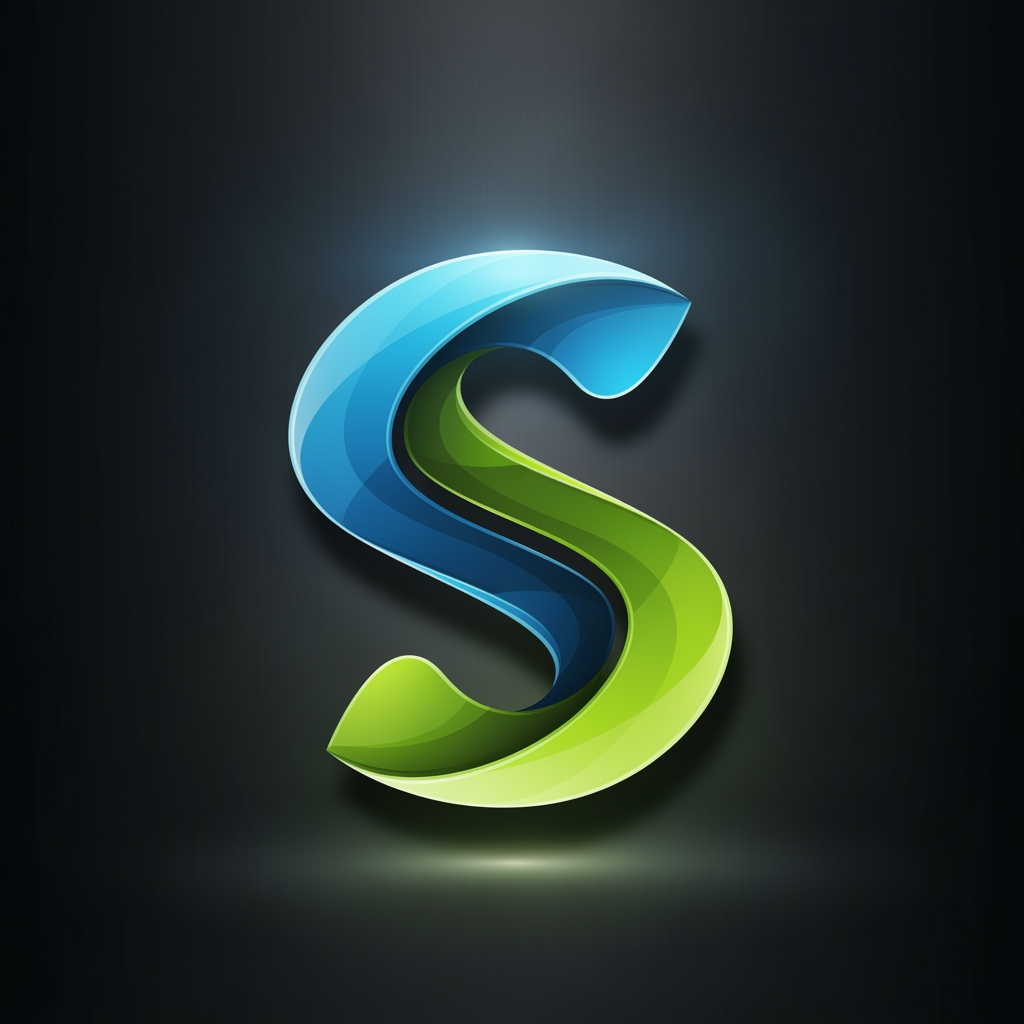 AI Design for S letter logo