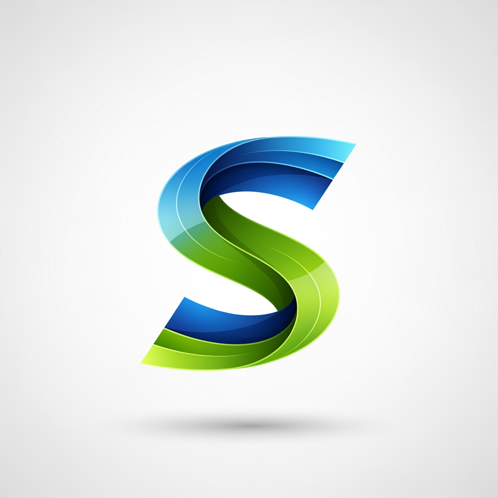 AI Design for S letter logo