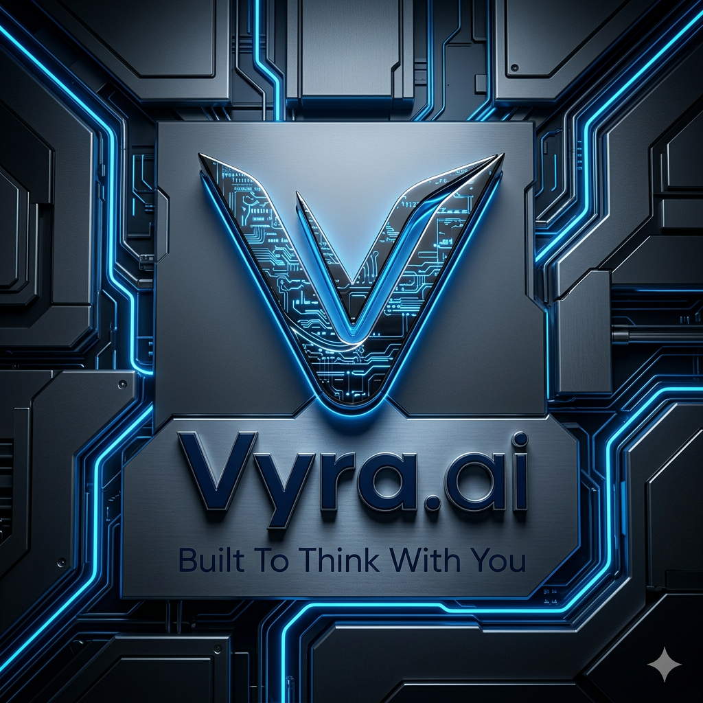 AI Design for A high-end, futuristic tech-focused visual featuring sleek metallic surfaces, glowing neon circuit patterns, and a sophisticated minimalist aesthetic. Use a clean, professional composition with dramatic cinematic lighting, sharp textures, and a cool-toned color palette of deep blues and grey. i want it look expensive, elegant, sophisticated