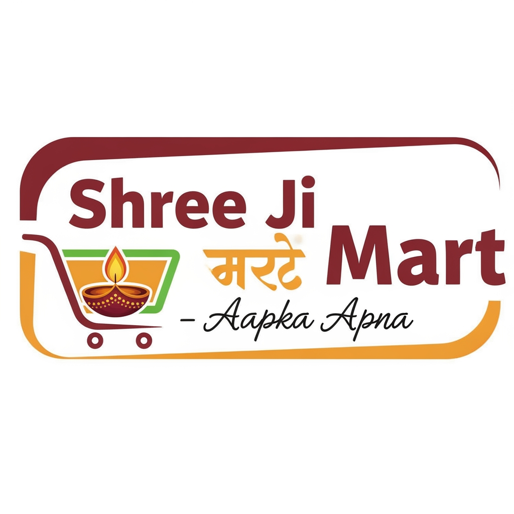 AI Design for create logo for mart- आपका अपना "श्री जी मार्ट" अच्छी क्वालिटी, सही कीमत